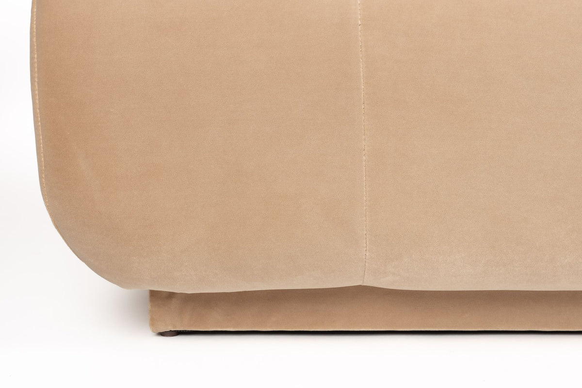 Sofa 6-osobowa HAZEL beżowy lewostronny – ujęcie 10