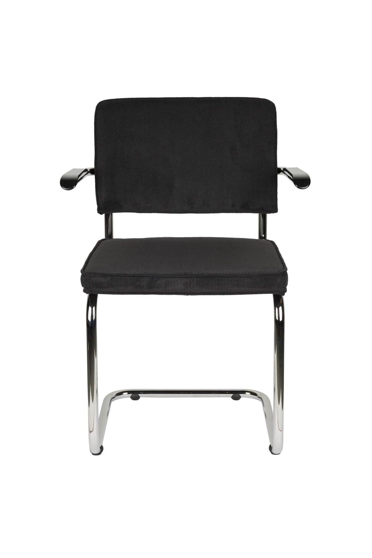 Chair with raid raids rib black