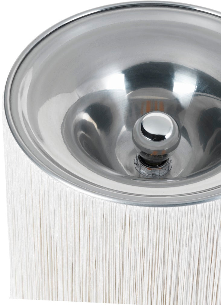 Tischlampe MODEL 597 poliertes Aluminium