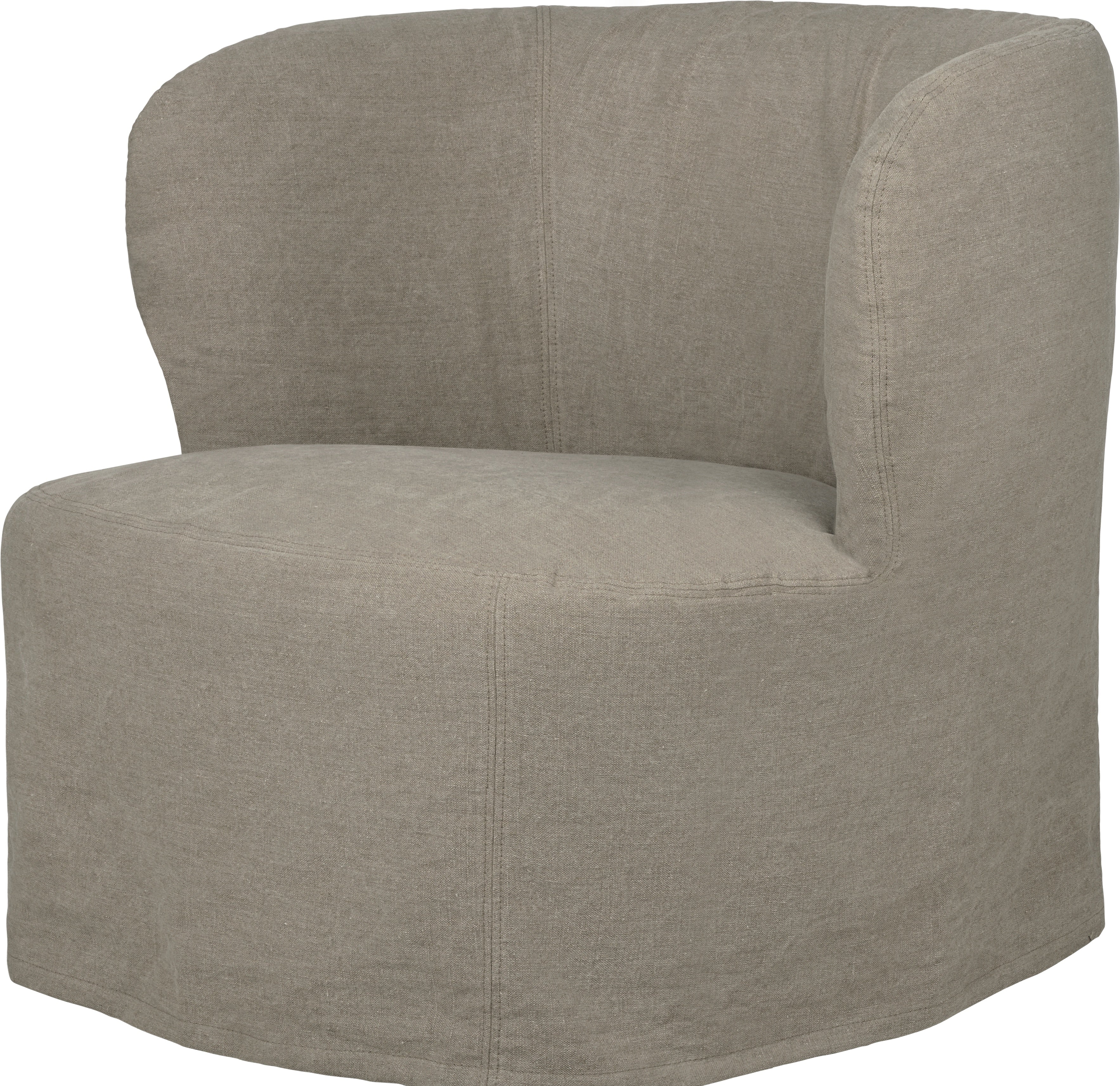 Upholstered STAY armchair