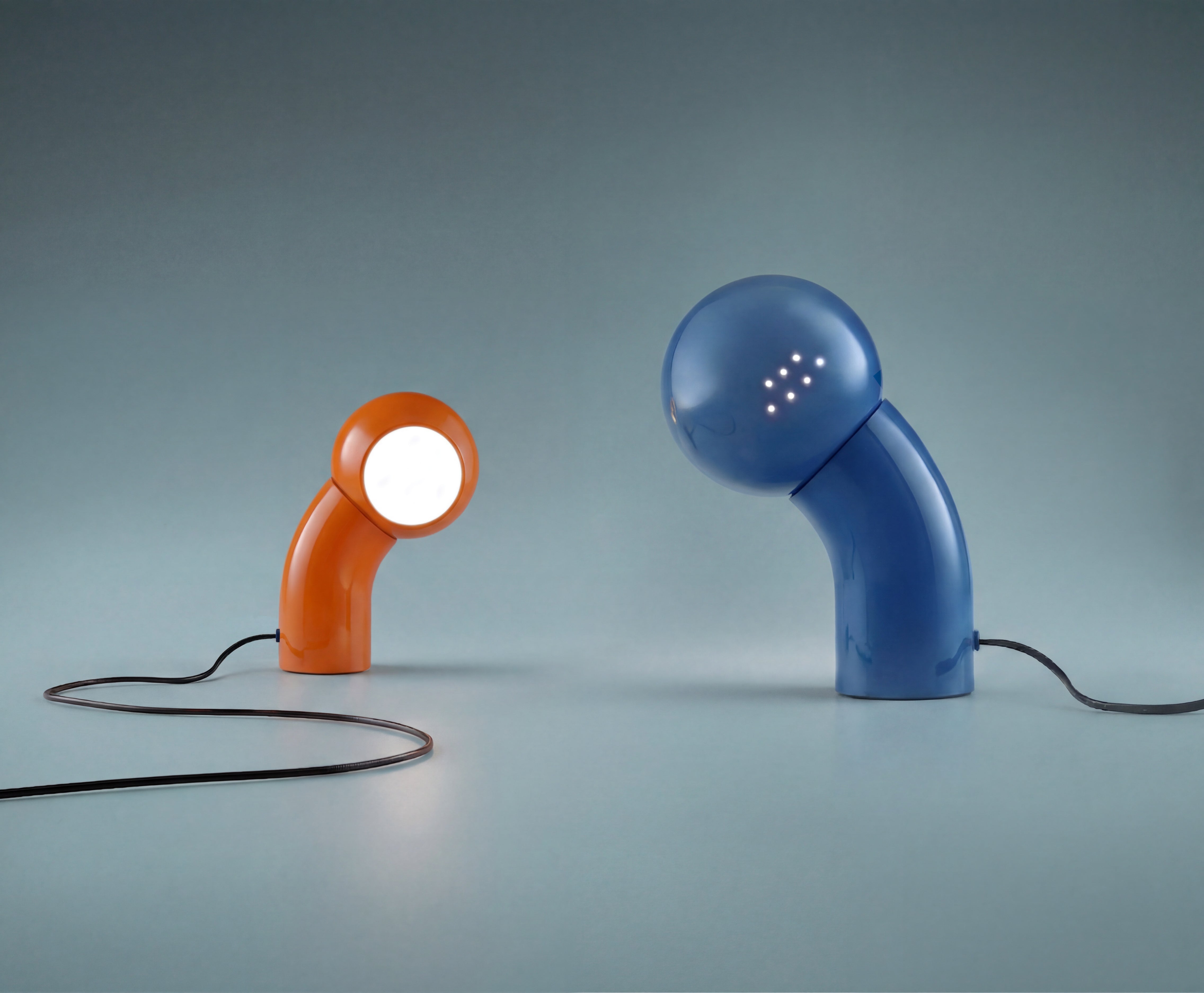 Lampa stołowa PALLINO połyskujący biały