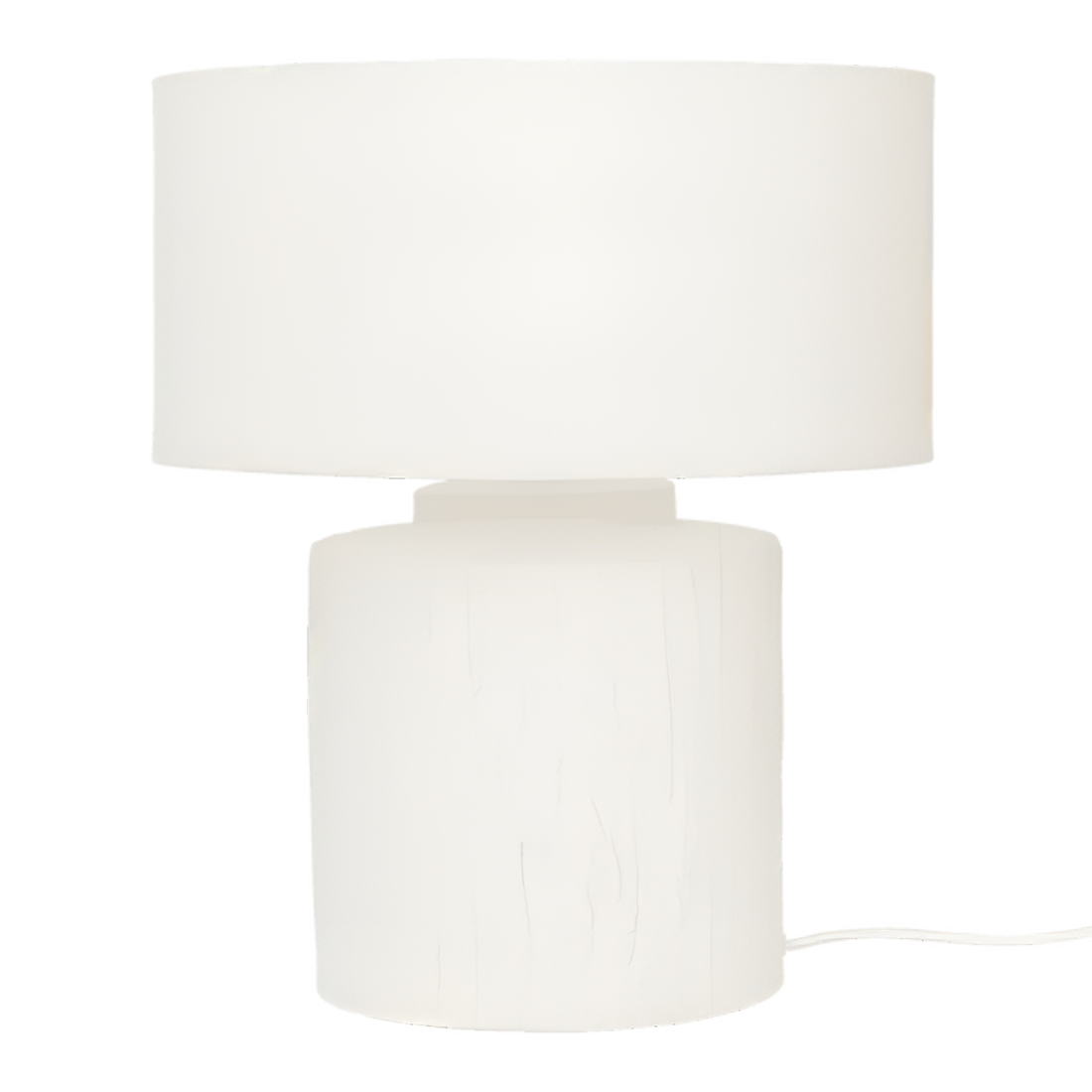 Lampa stołowa MASON biała ceramika