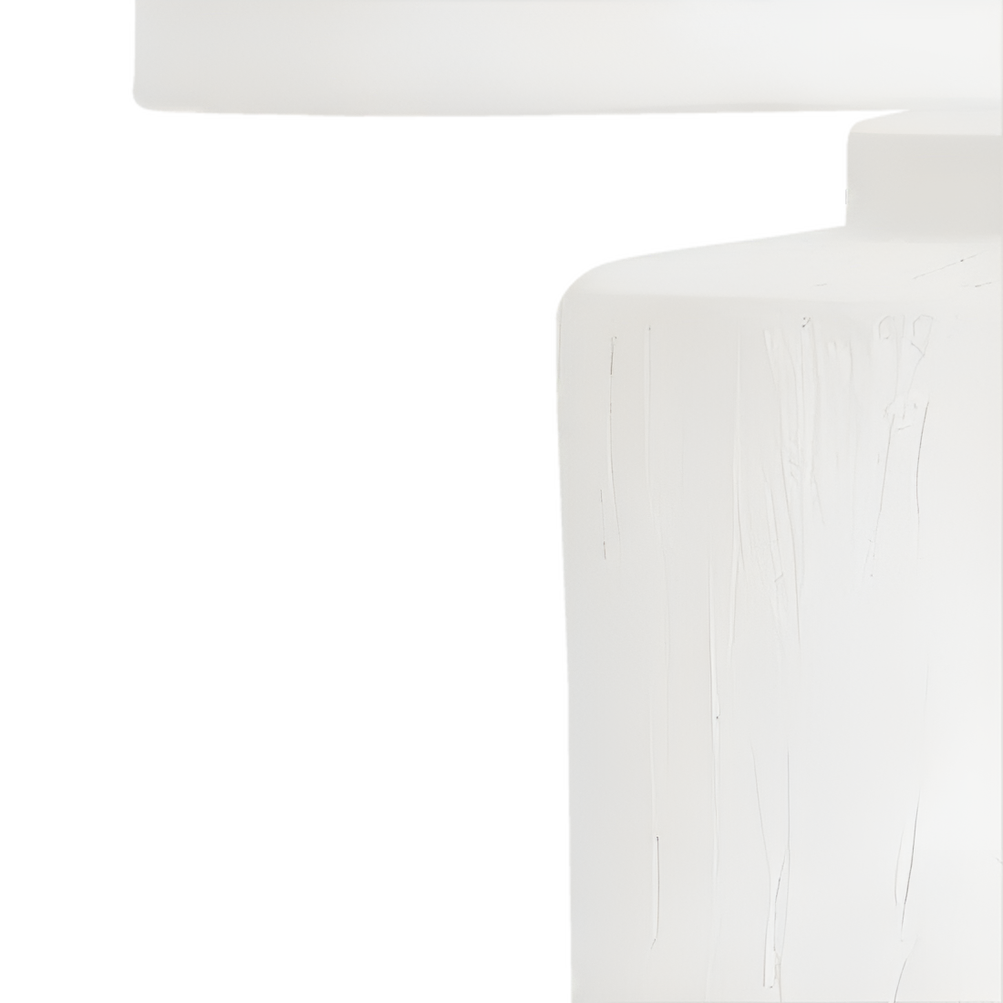 Lampa stołowa MASON biała ceramika