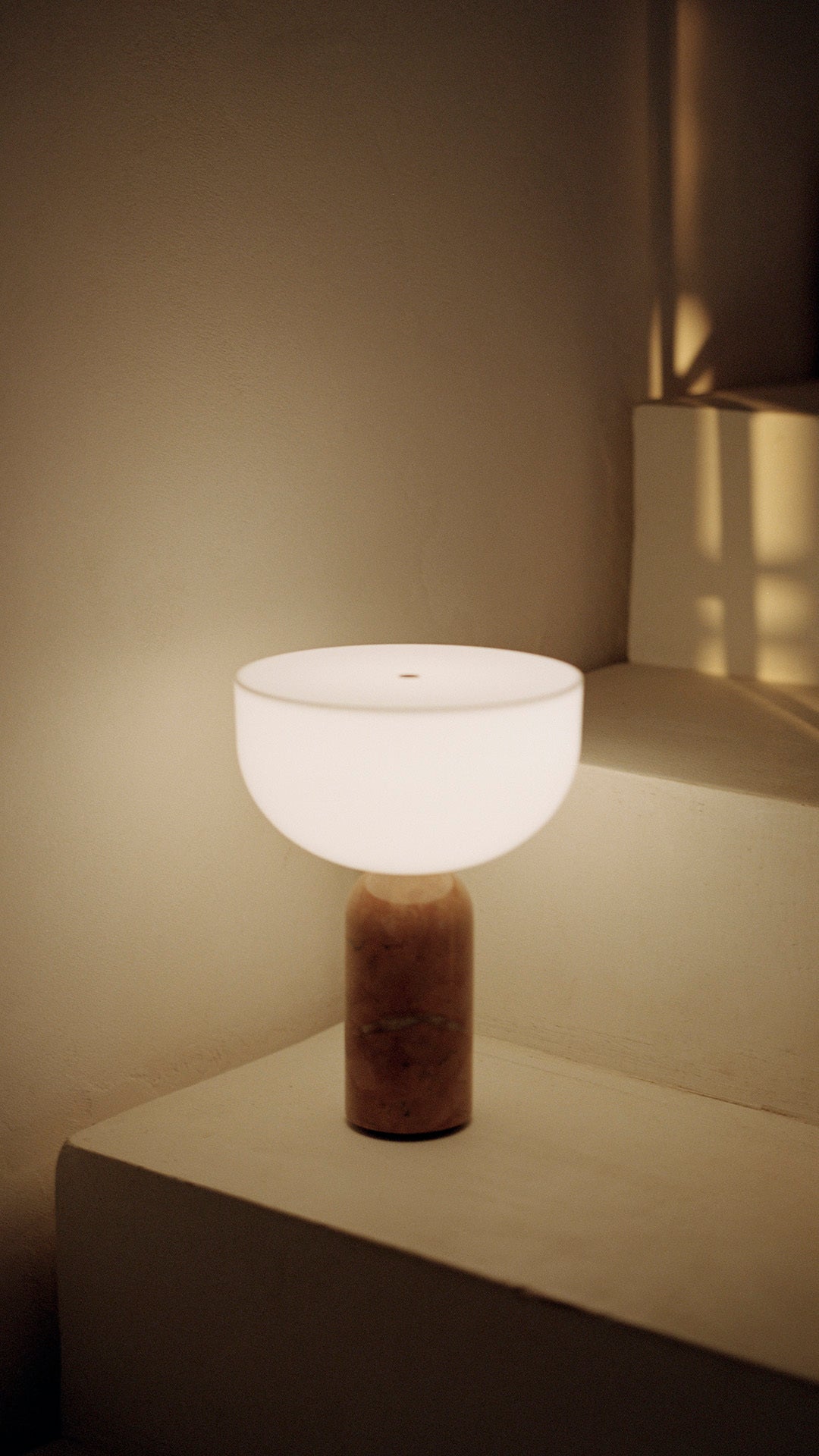 Portable lamp KIZU brick marble