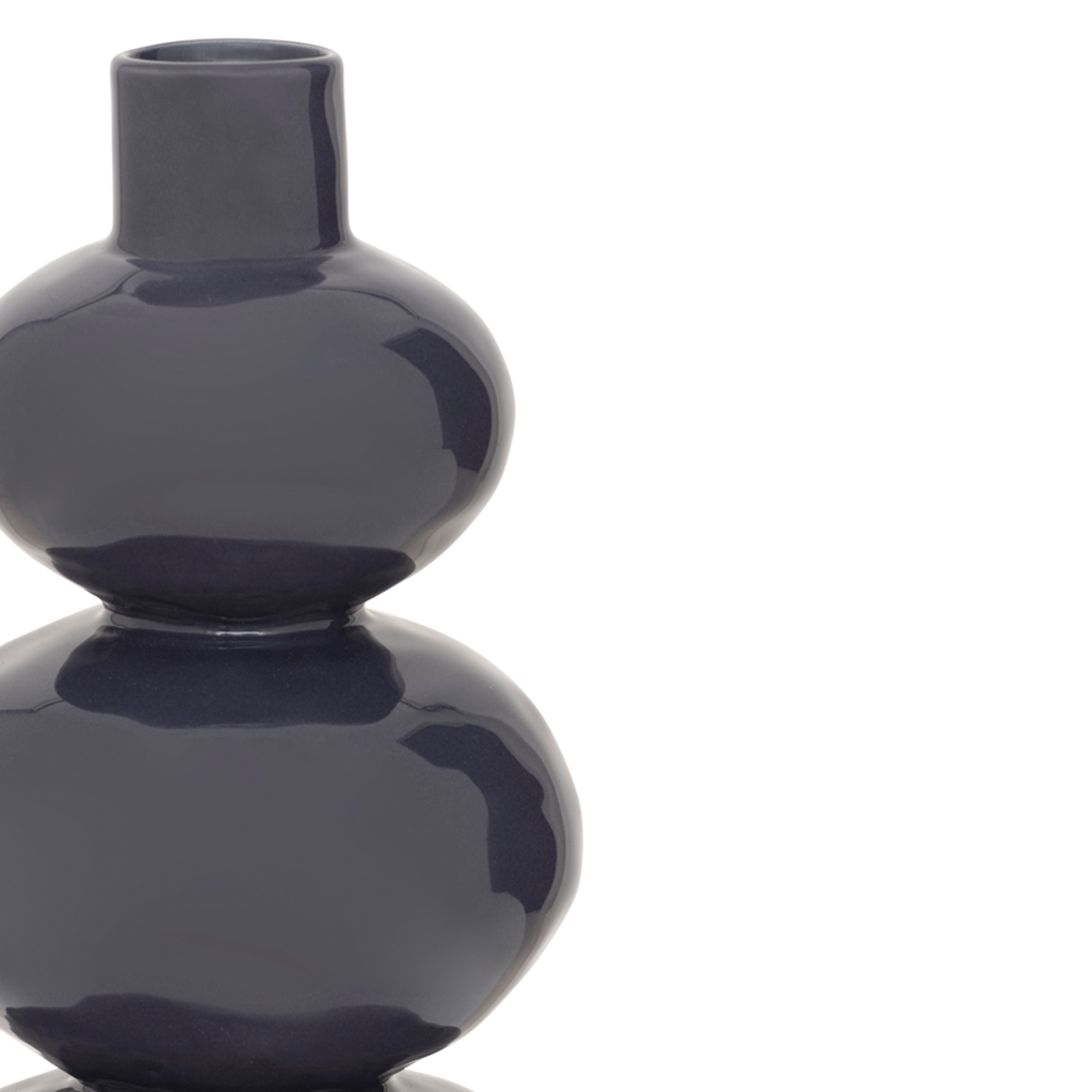 Wazon EMILY dunkelblau Keramik