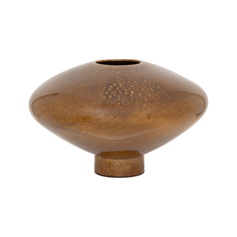 NALA Brown Ceramic Vase