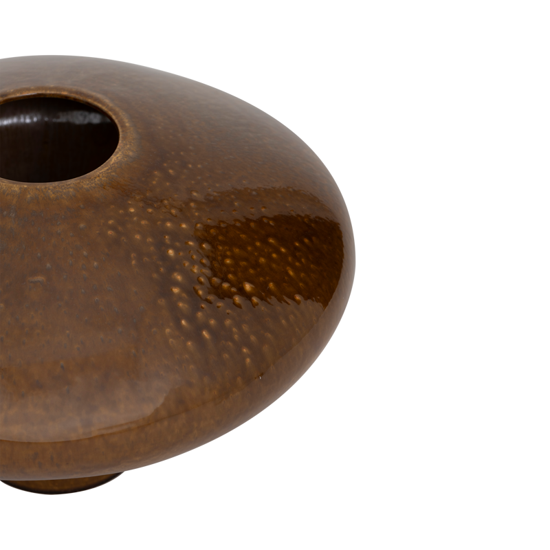 NALA Brown Ceramic Vase