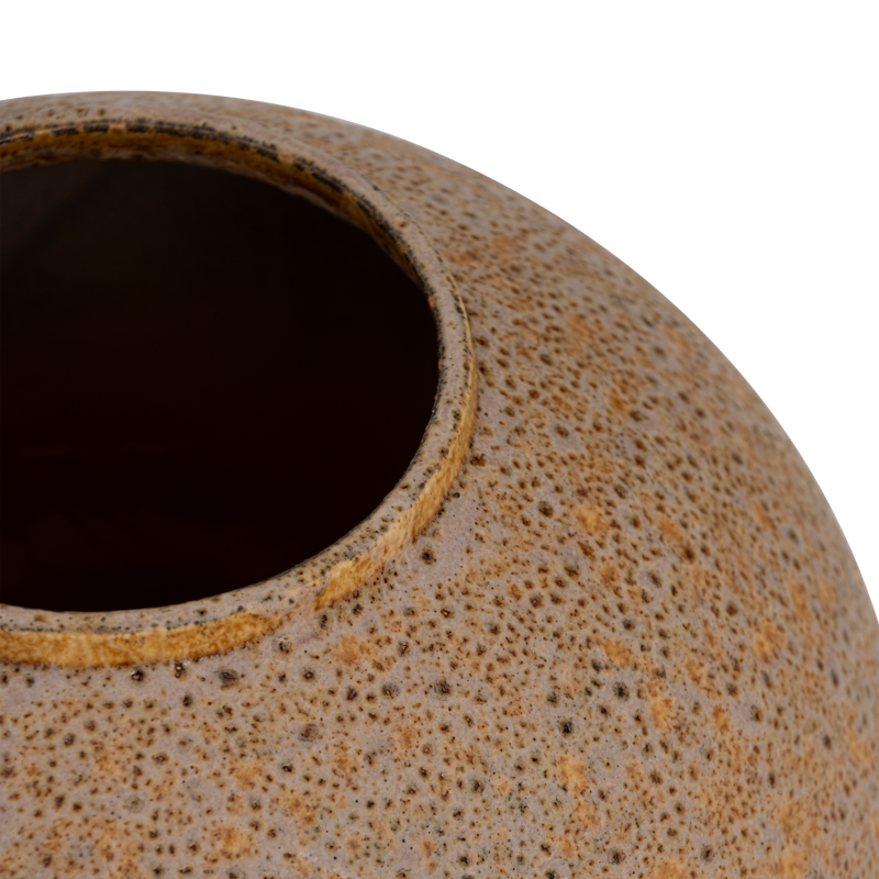 Ceramic Vase AMANZI Brown