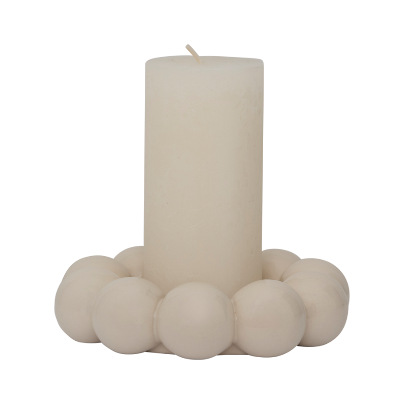 TALON Candle Holder Broken White