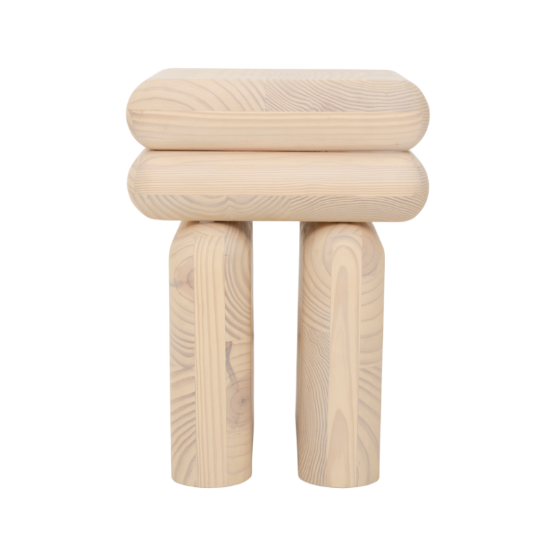 MONO Side Table Pine Wood