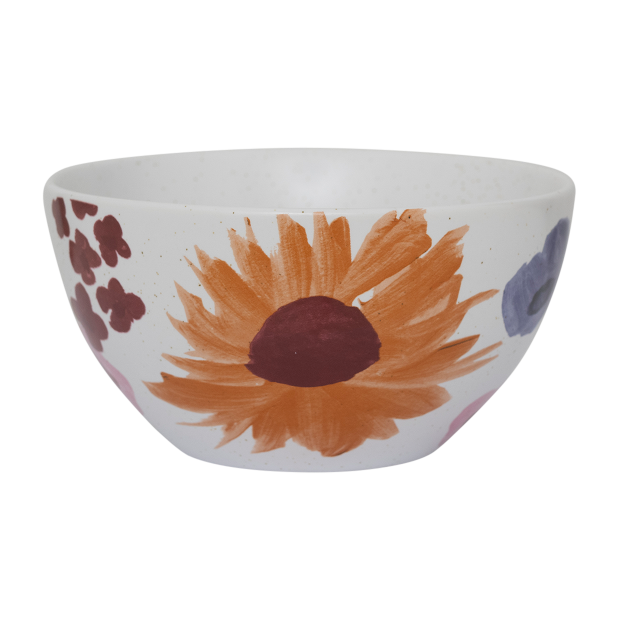 HANAKO ceramic bowl with plant motif