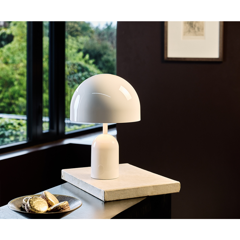 Bell white portable lamp