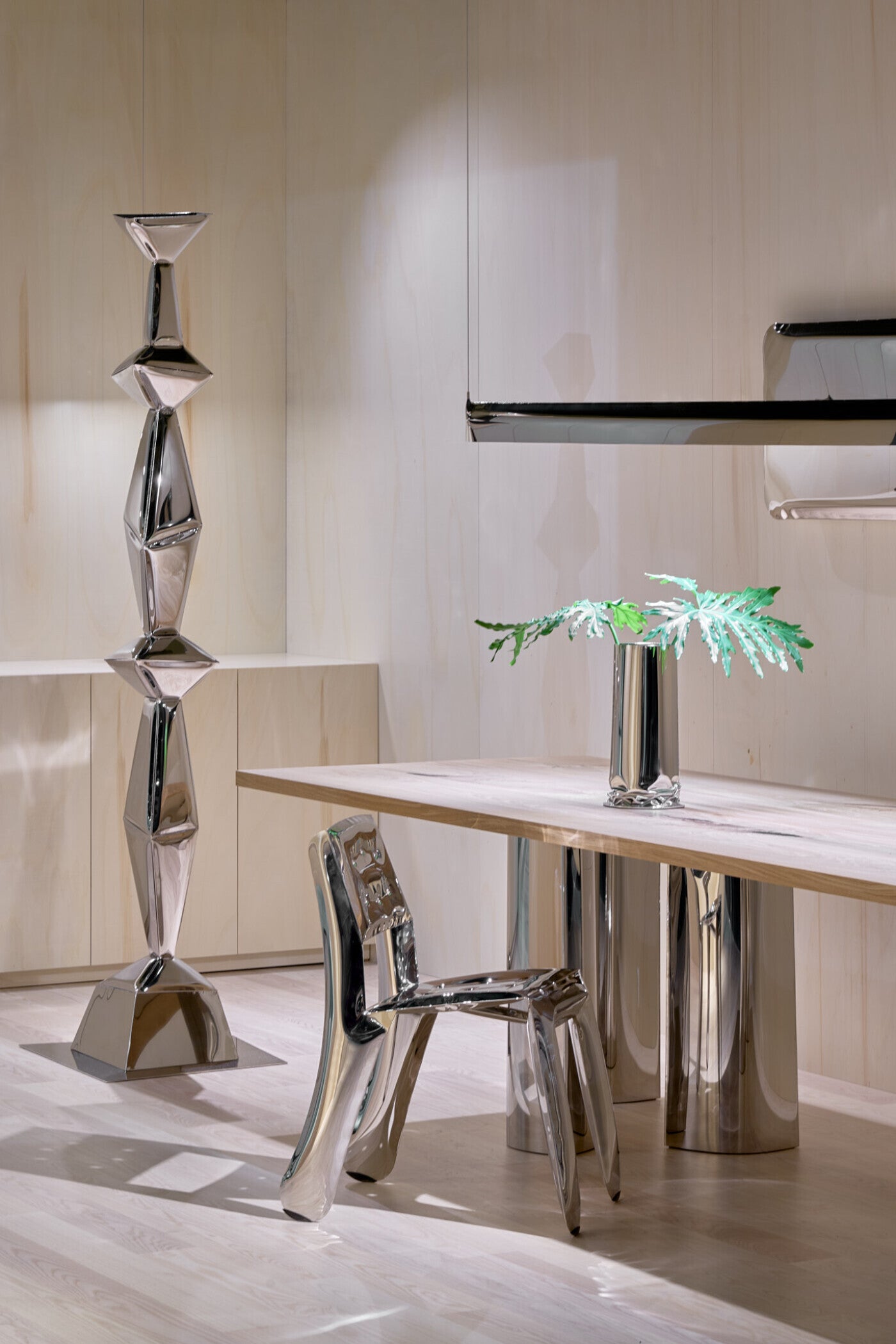 Pendelleuchte BLADE inox