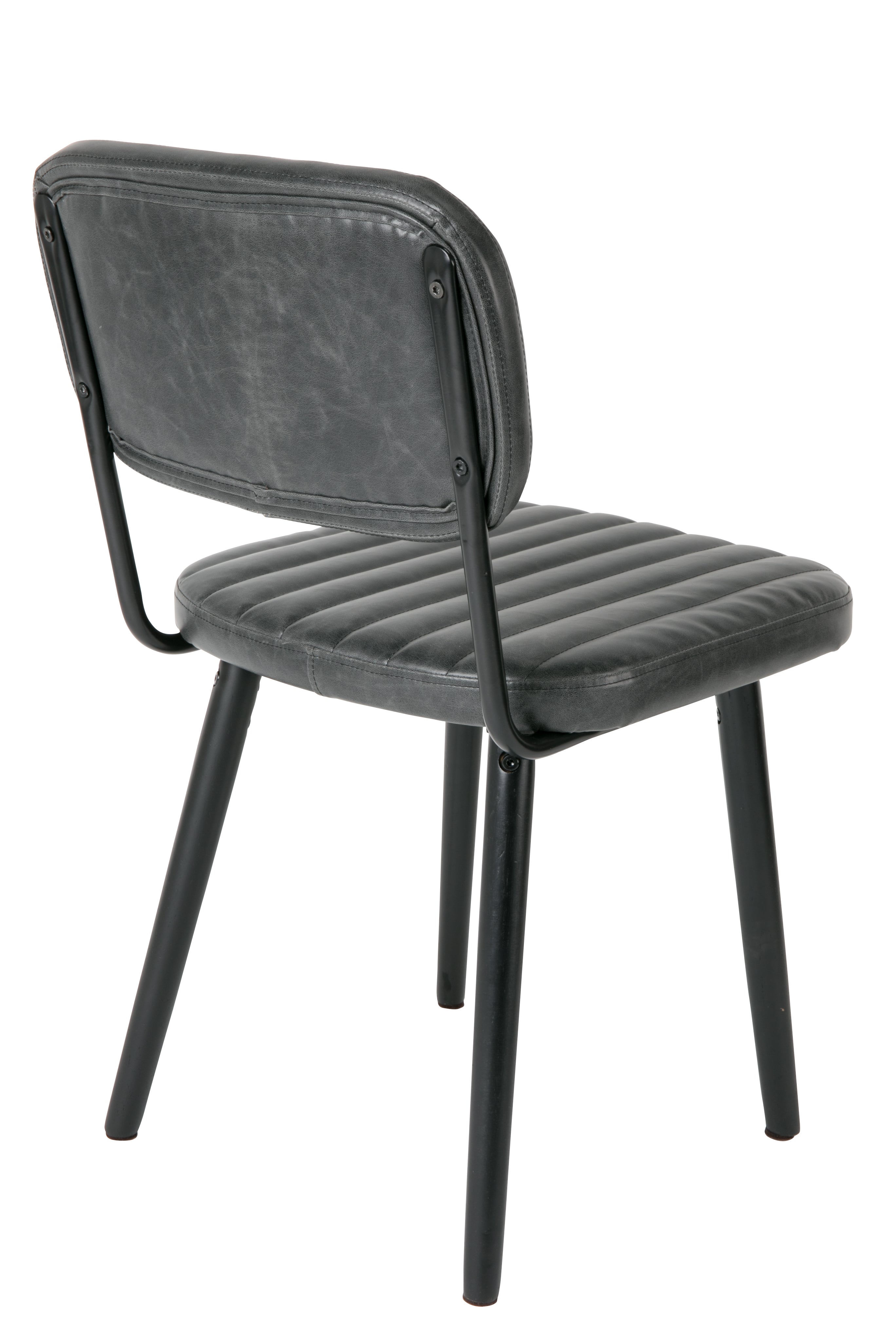 Jake Black Eco -leather chair