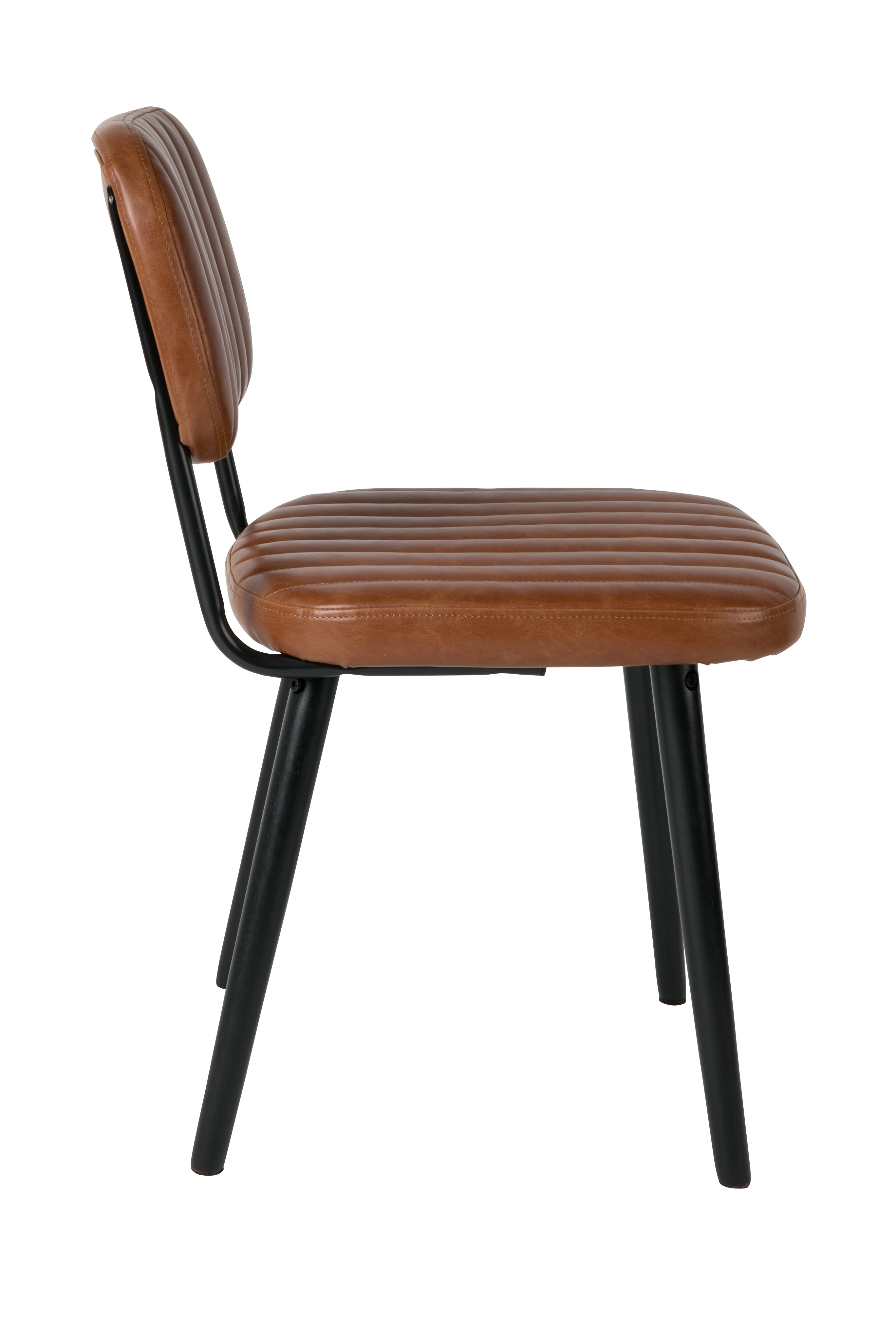 Jake brown eco -leather chair