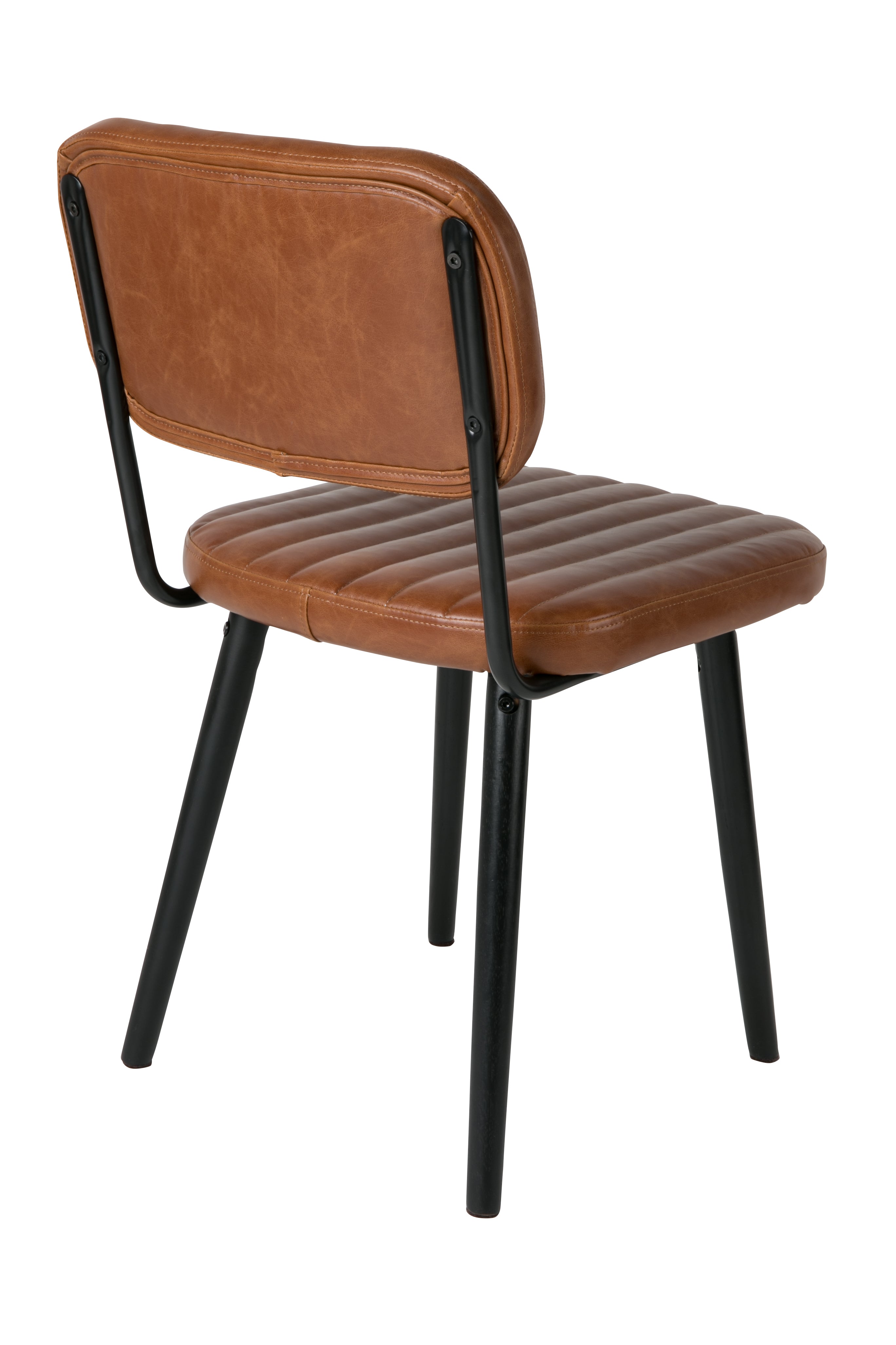 Jake brown eco -leather chair