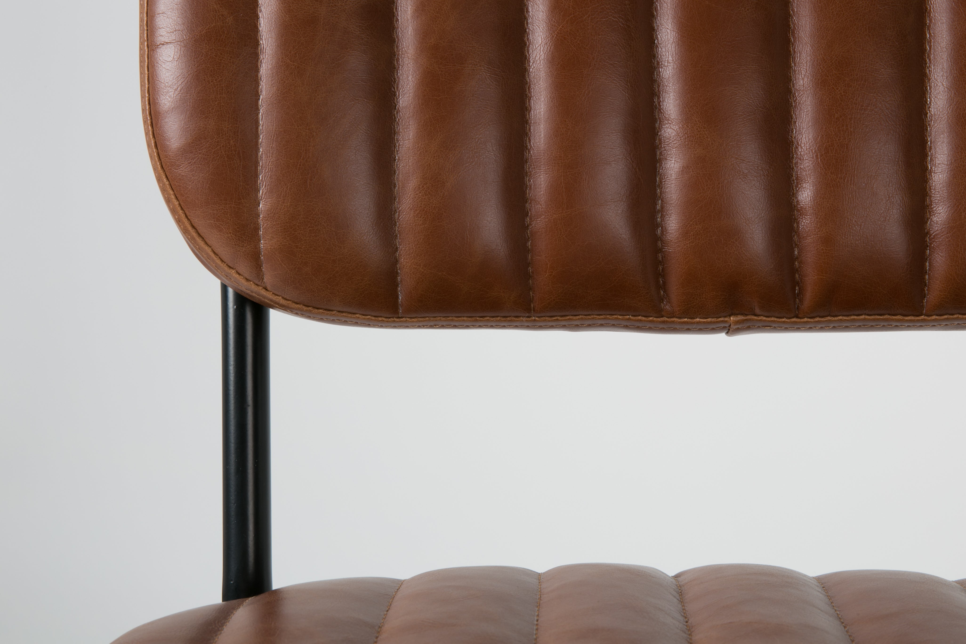 Jake brown eco -leather chair