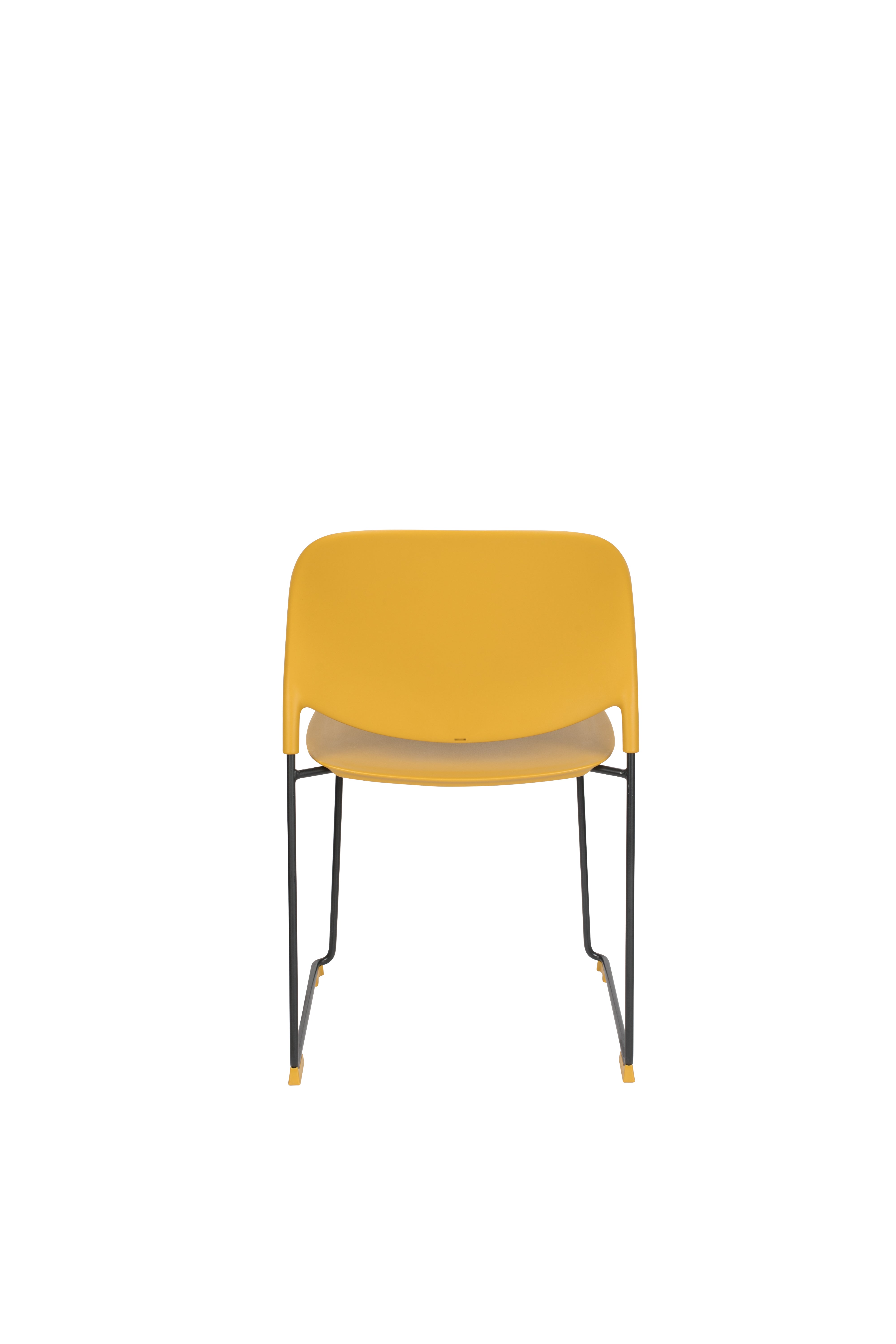 Stacks Ochra chair with a black base