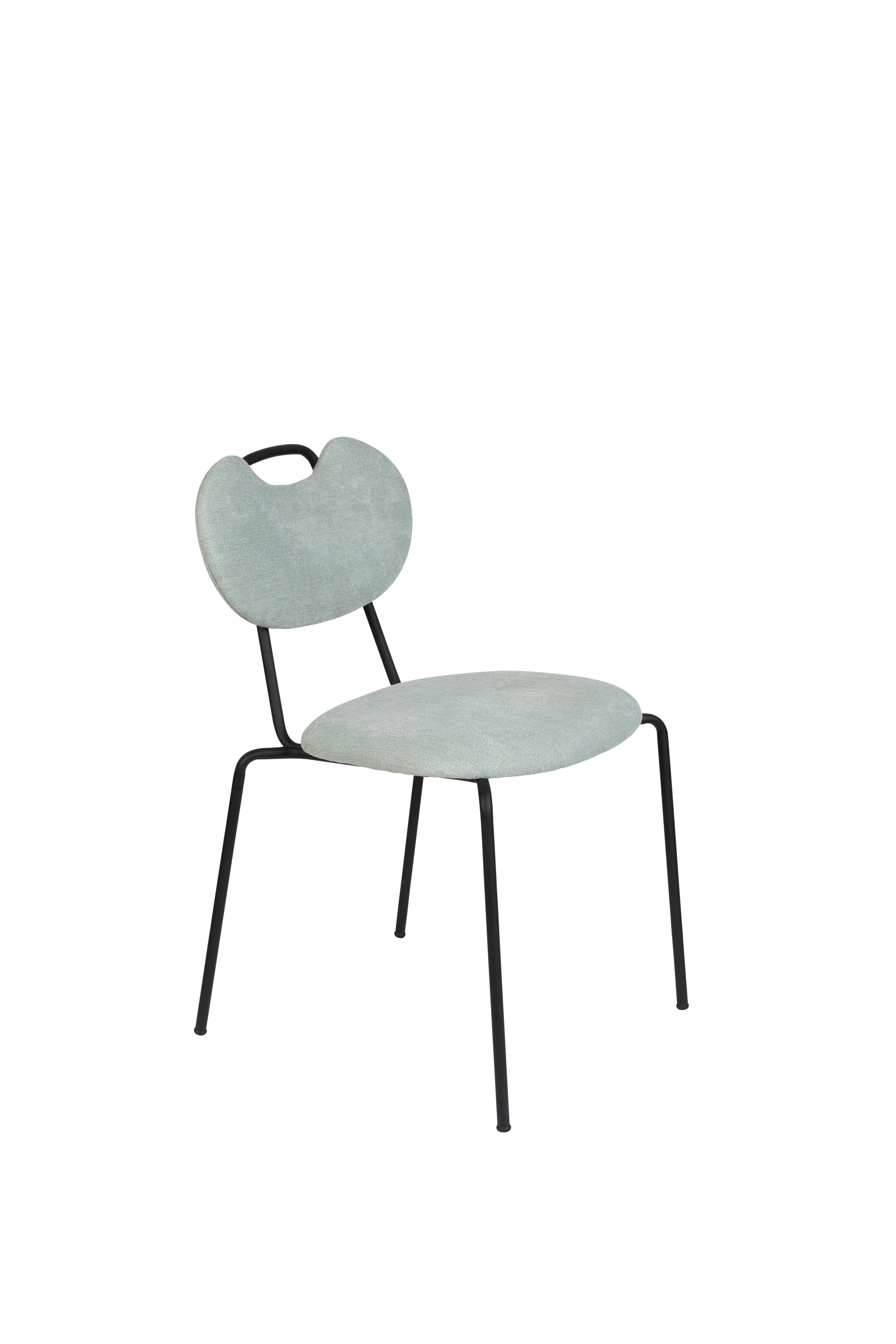 ASPEN chair green with black base