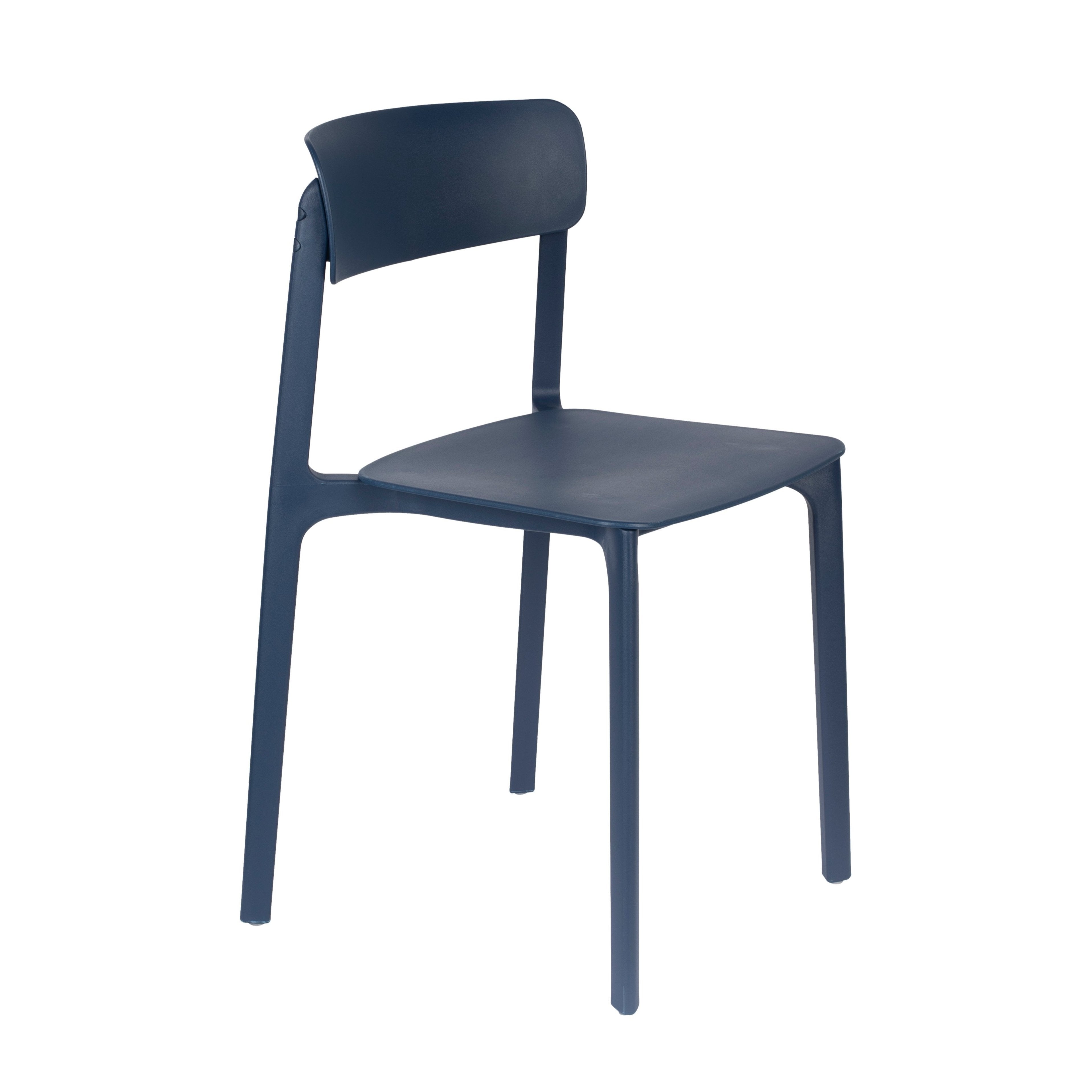 CLIVE chair dark blue