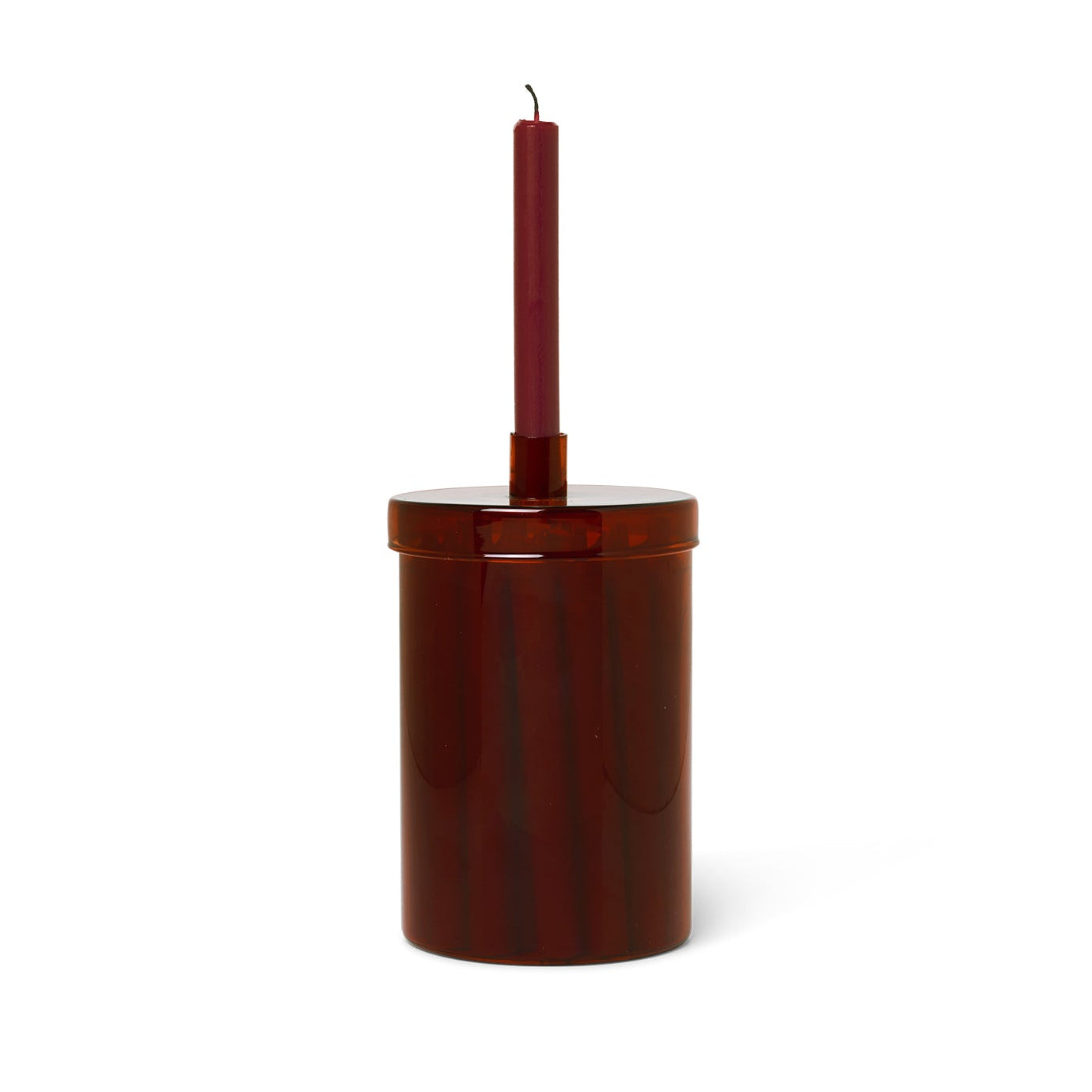 Countdown to Christmas Candle Holder Burgundy [Klaudia] [Amelia spr]