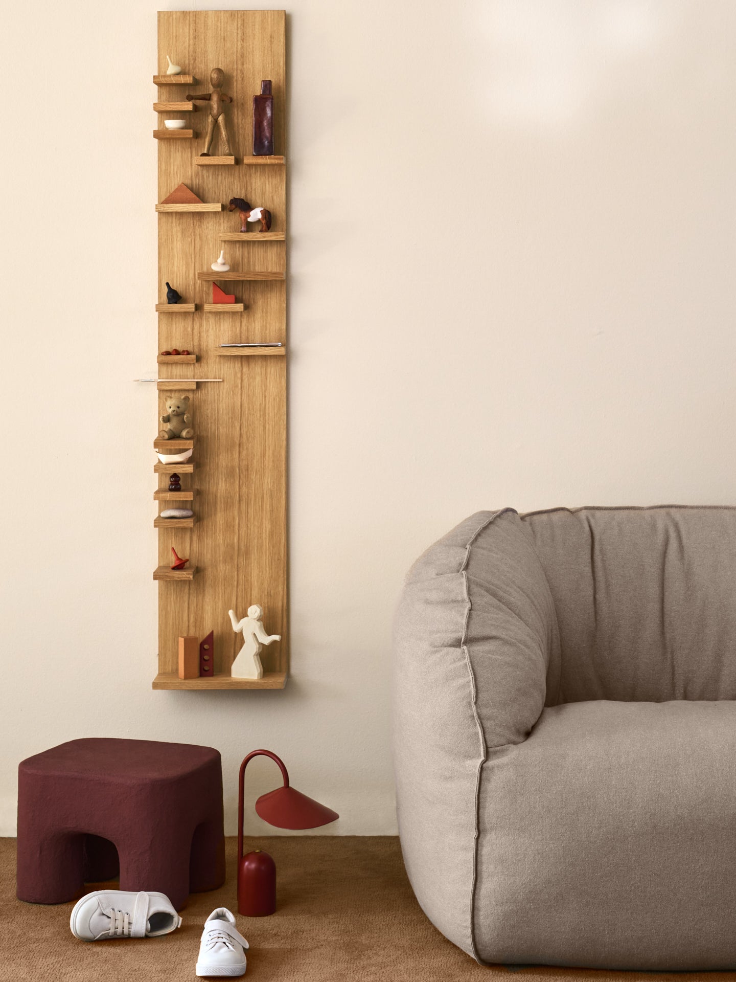 Hängeregal PARADE SHELF LANG Eiche geölt