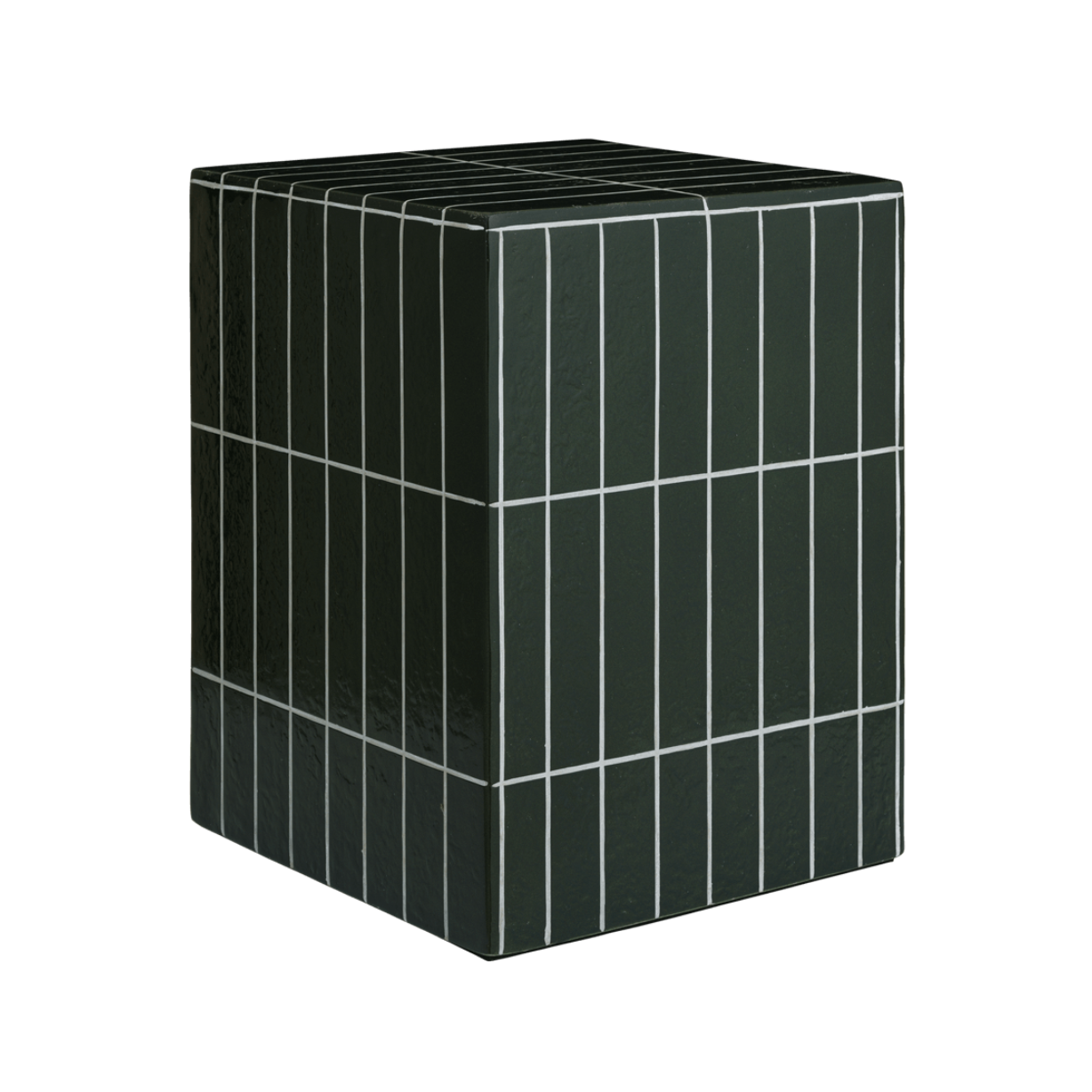 PILLAR Green Side Table