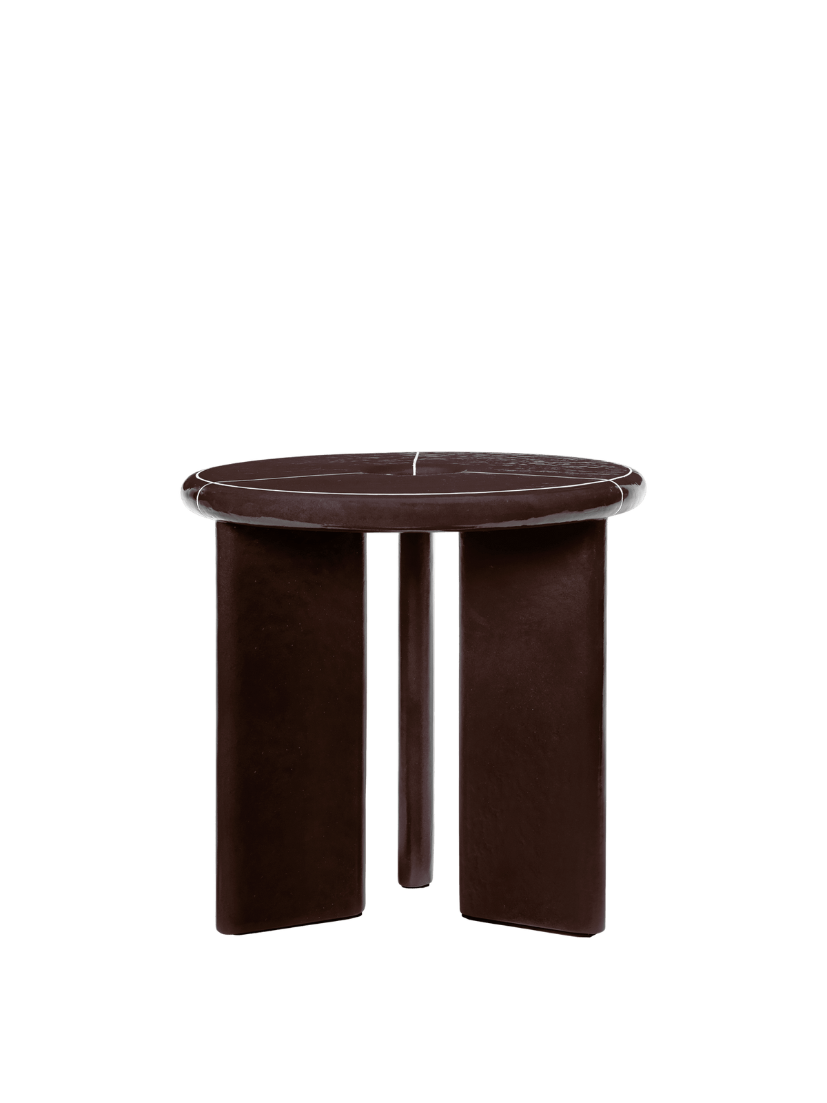 Stolik boczny DEYA kasztanowy – ferm LIVING