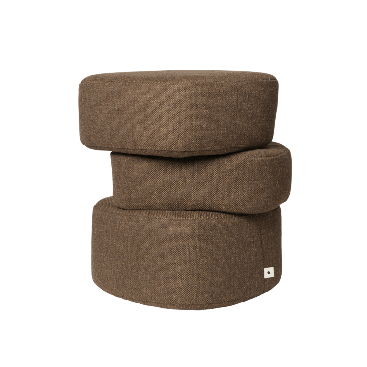 Puf PLYO ciemnobrązowy – ferm LIVING