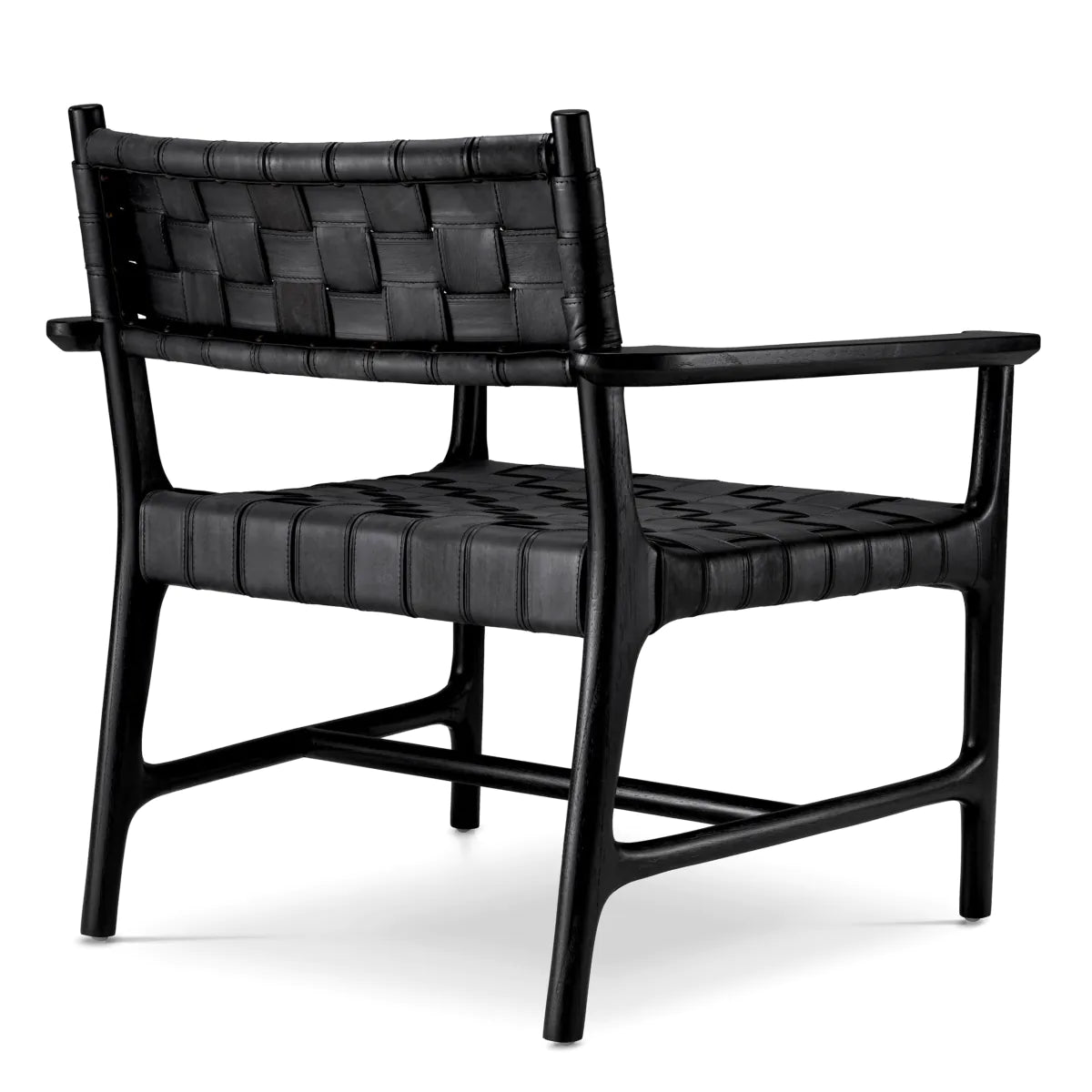 Tiberio black armchair