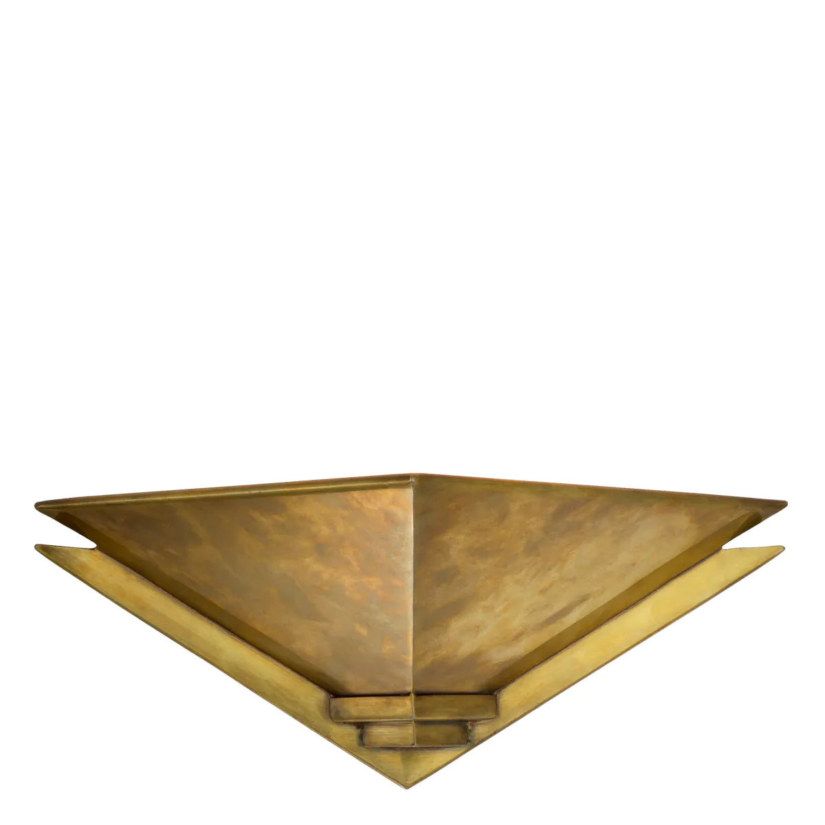 Antictoral golden wall lamp