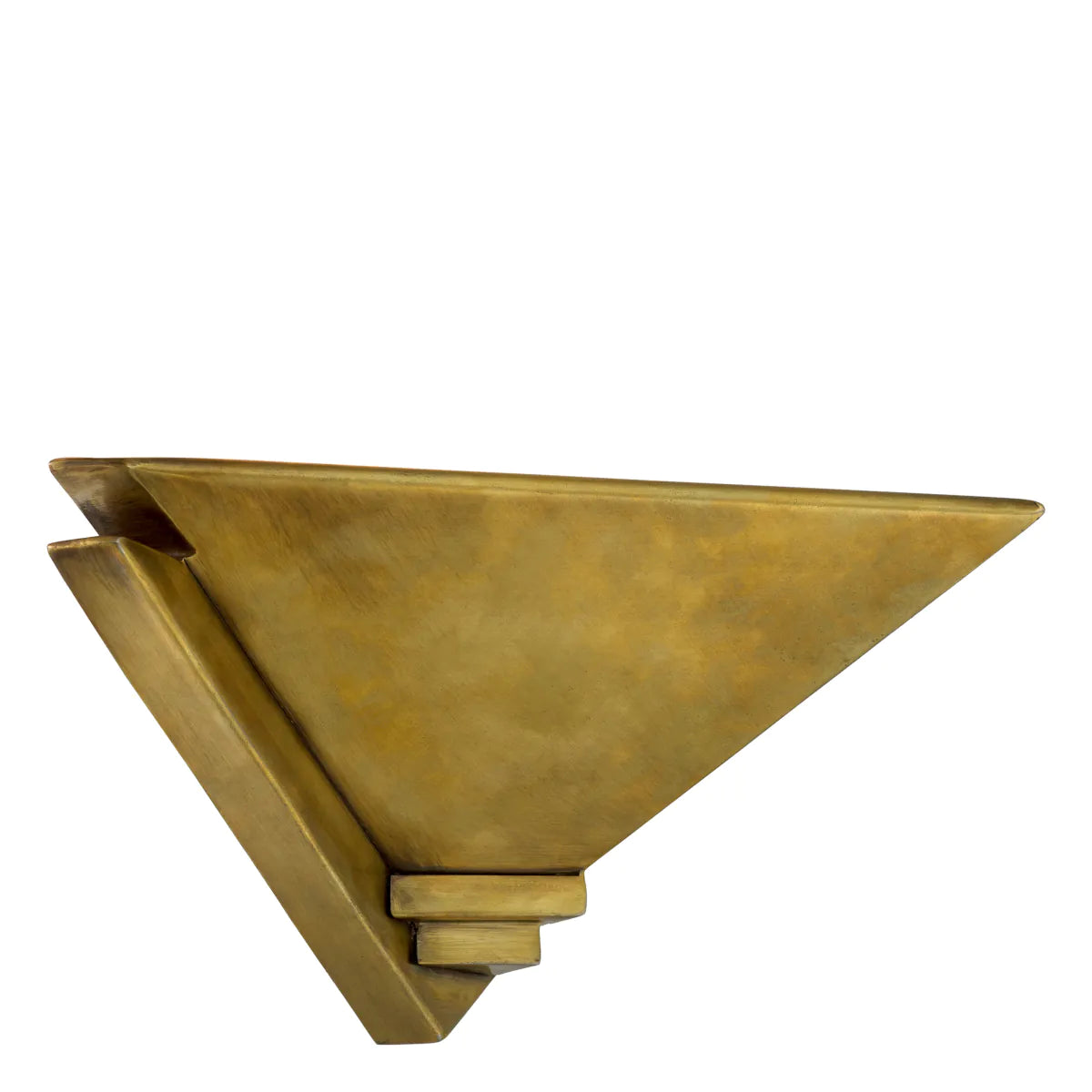 Antictoral golden wall lamp