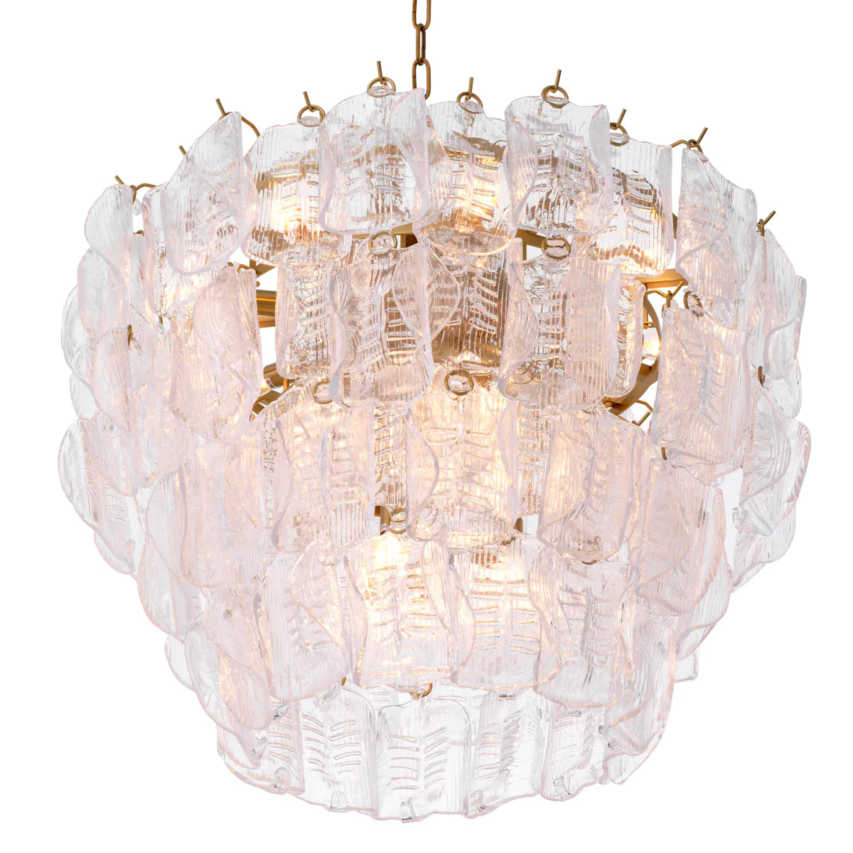 Solange chandelier transparent glass