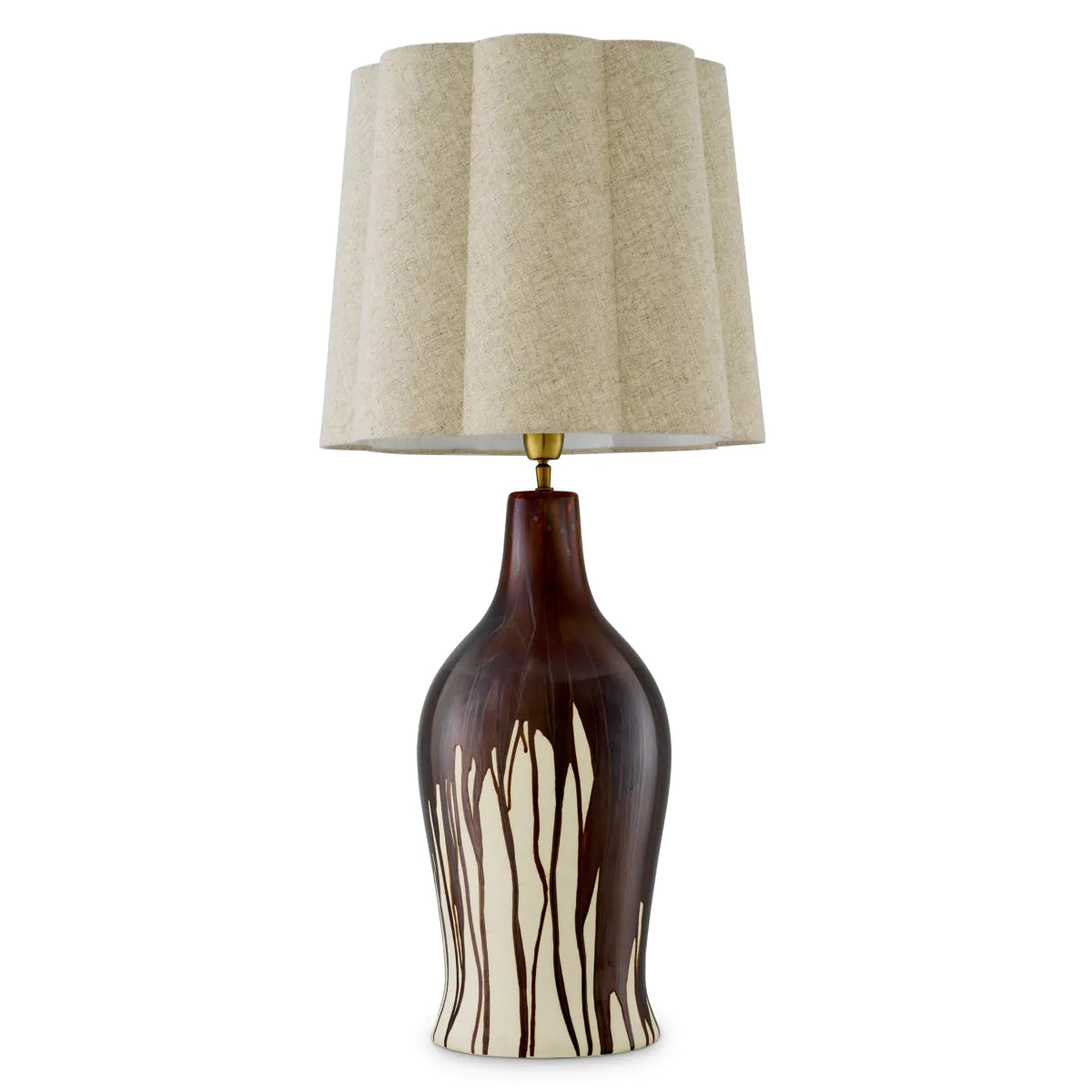 Beatriz brown table lamp