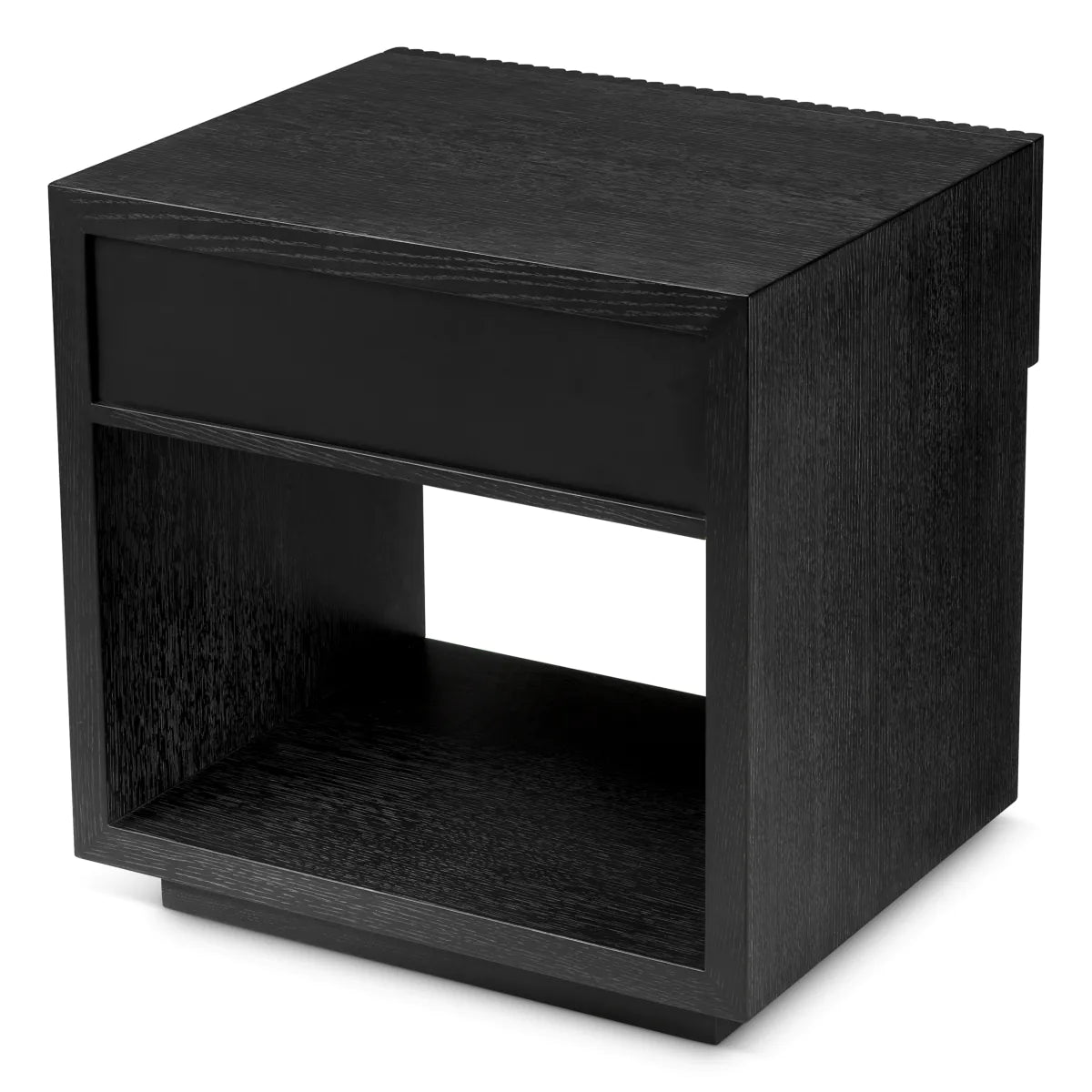 Dimitrios bedside table graphite oak veneer