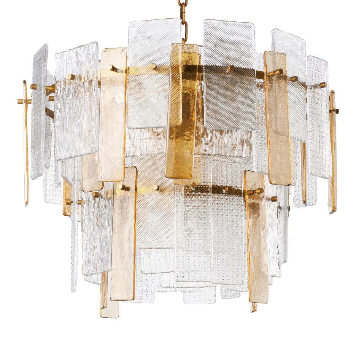 Cassiano transparent glass chandelier