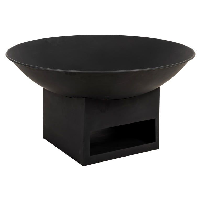 DAVEY black fire pit