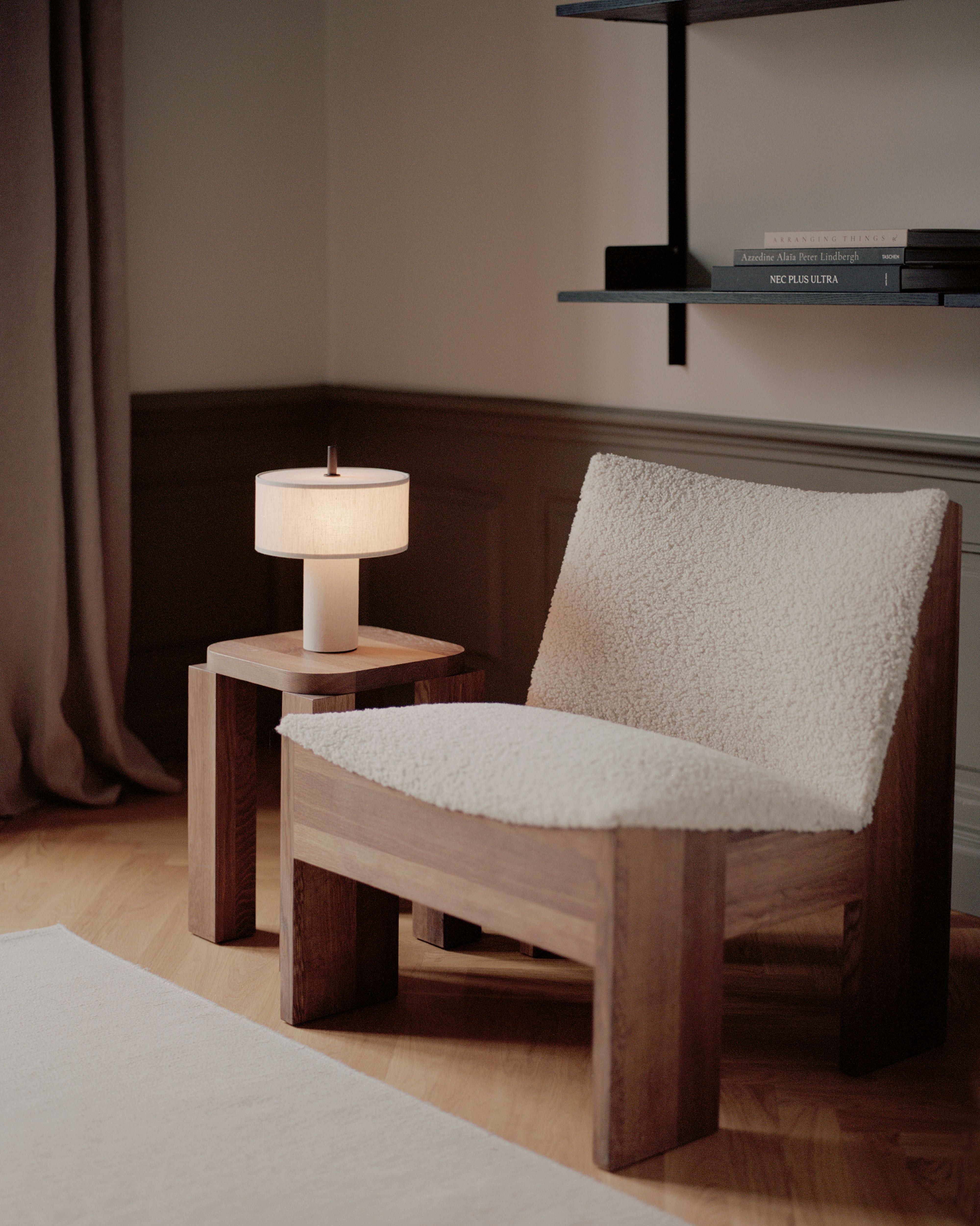 Tragbare Lampe MARGIN beige