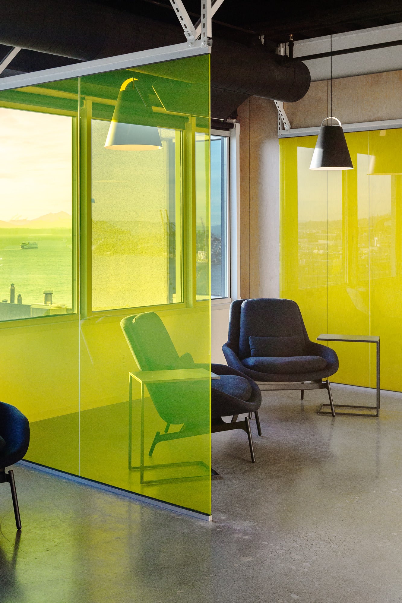 ABOVE black pendant lamp