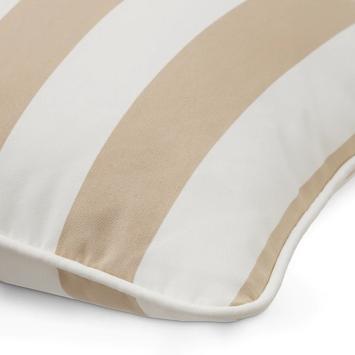 Gartenkissen FLORENT beige mit Weiß