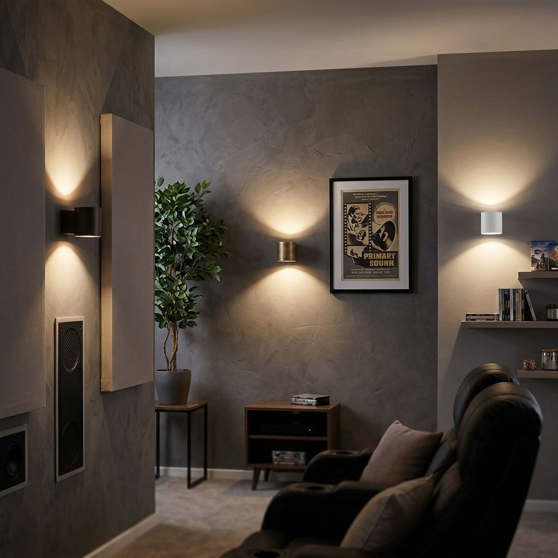White TUBE Wall Lamp