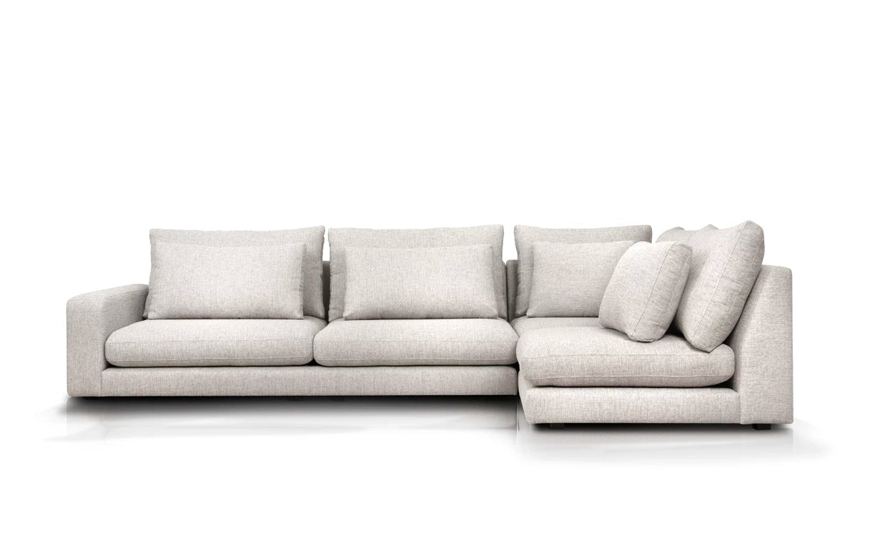 Modularer rechter Ecksofa NOOR personalisierbar