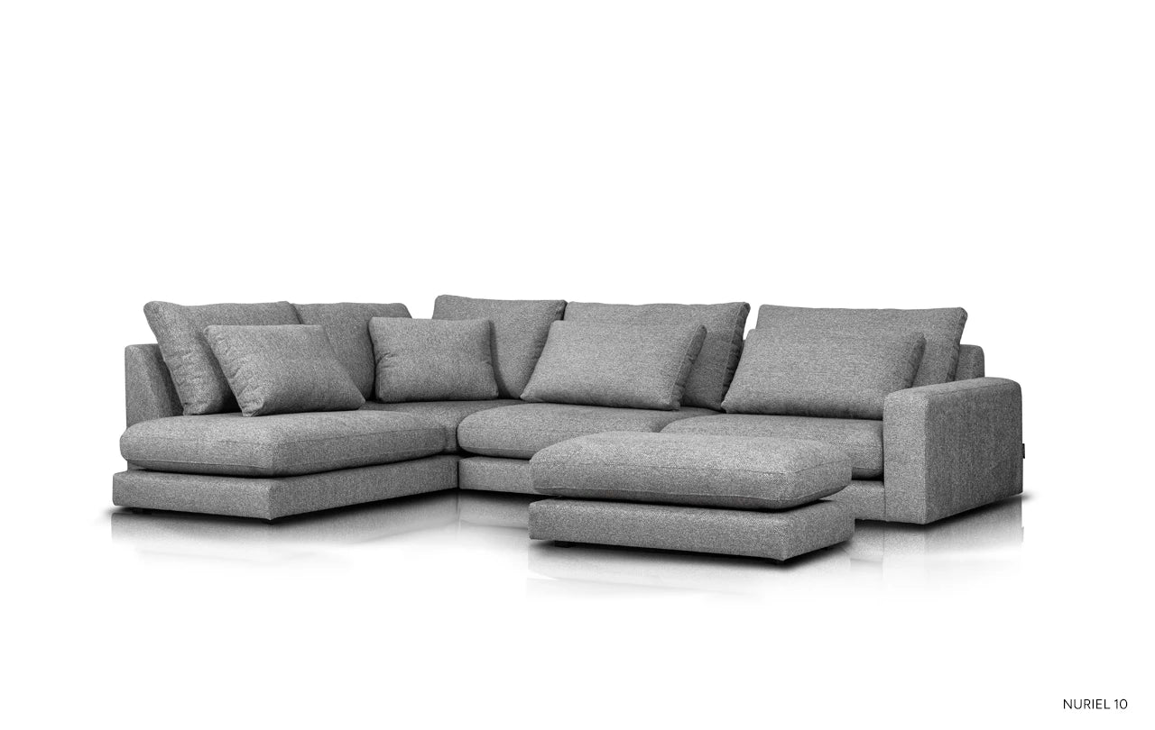 Modularer rechter Ecksofa NOOR personalisierbar