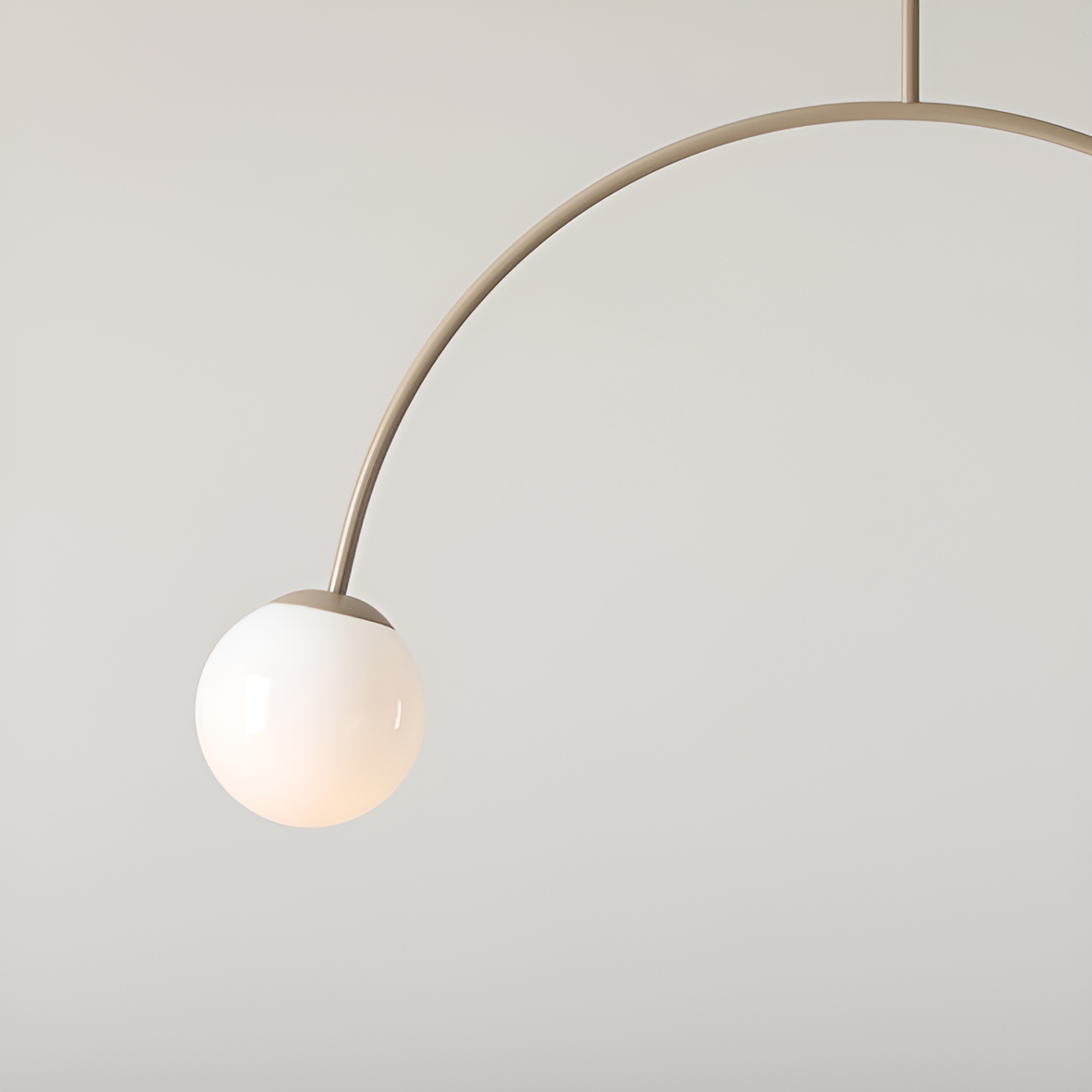 Lampa wisząca UNA beżowy