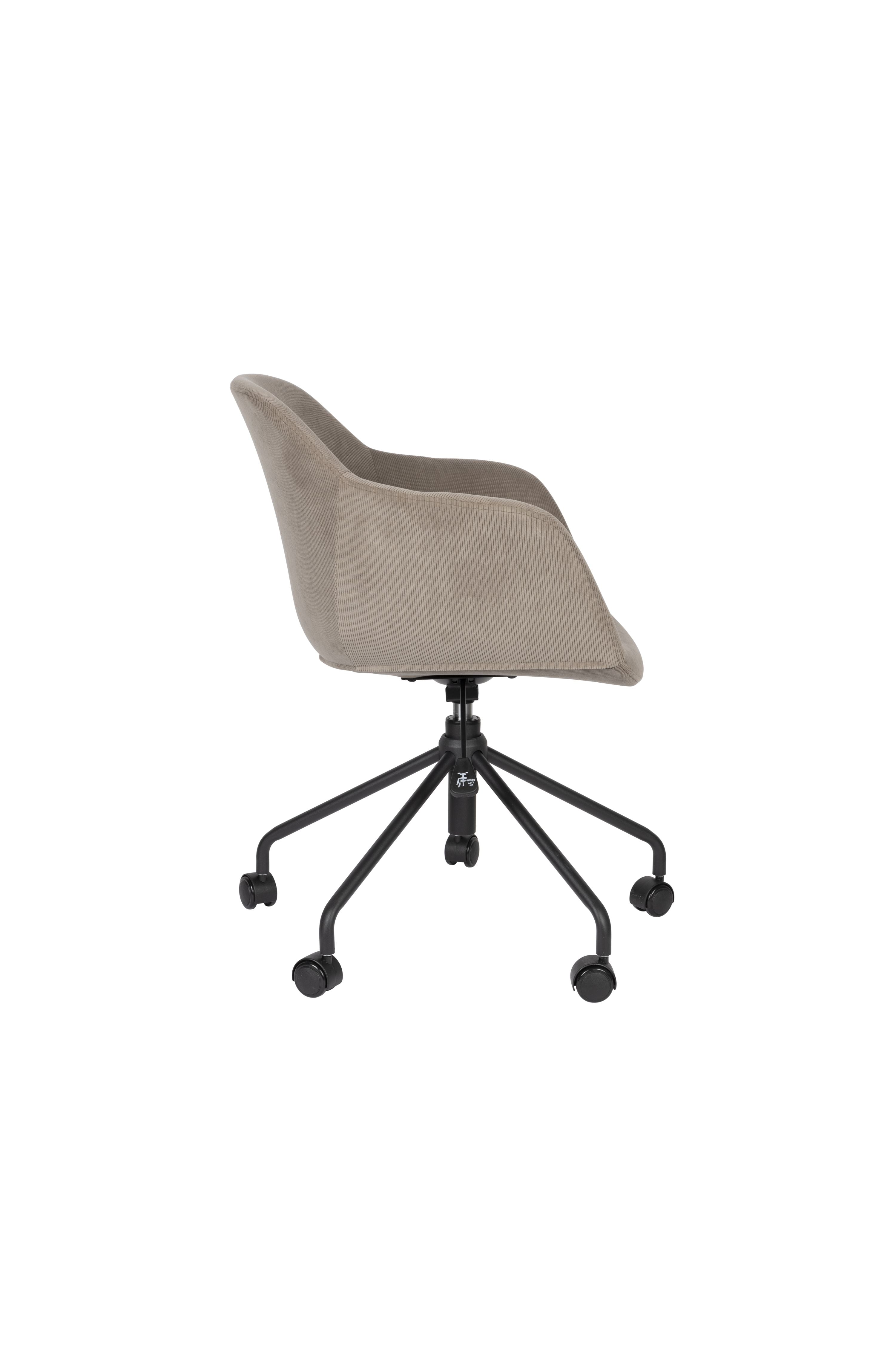 Junzo RIB gray office chair with a black base