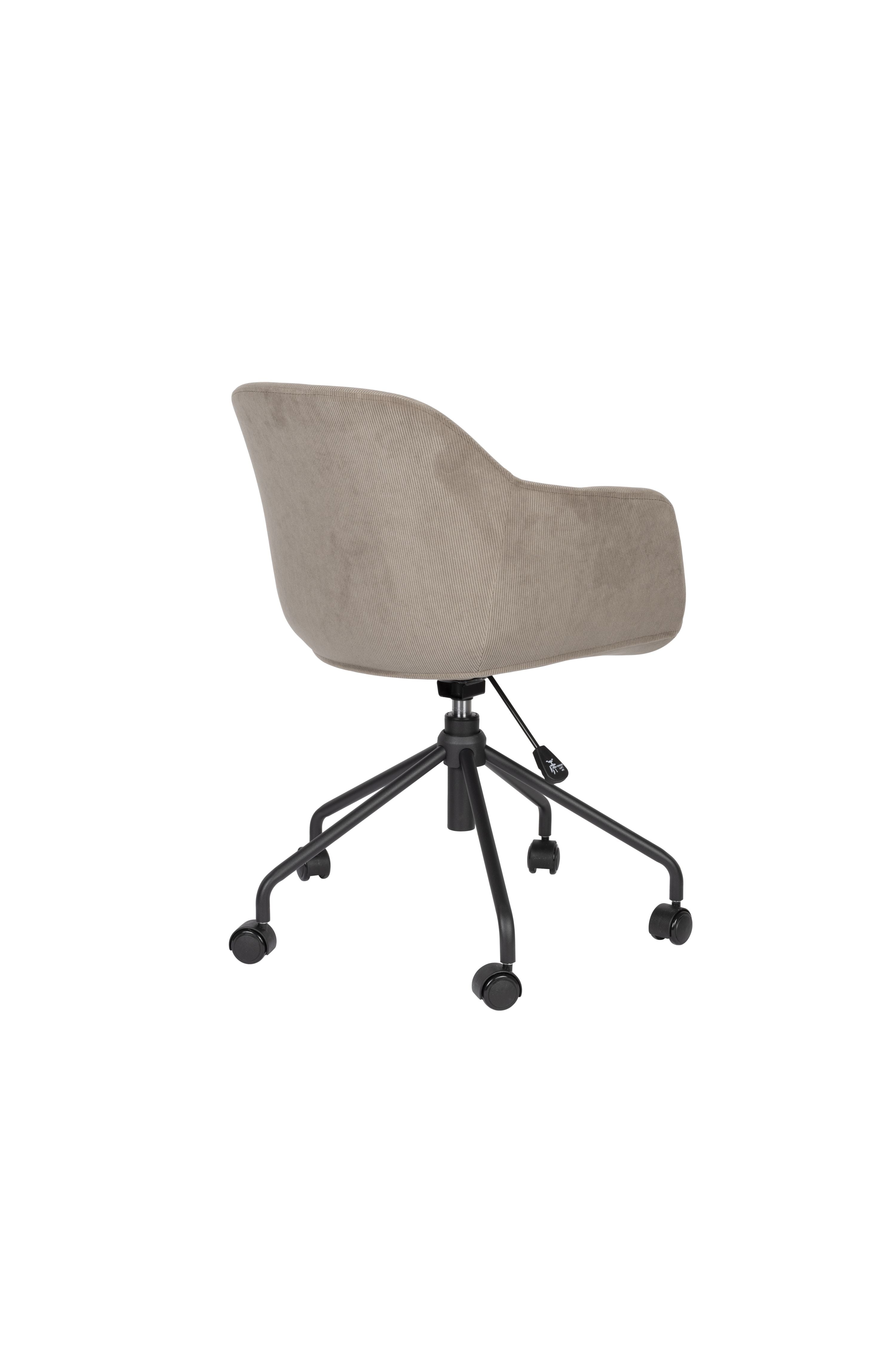 Junzo RIB gray office chair with a black base