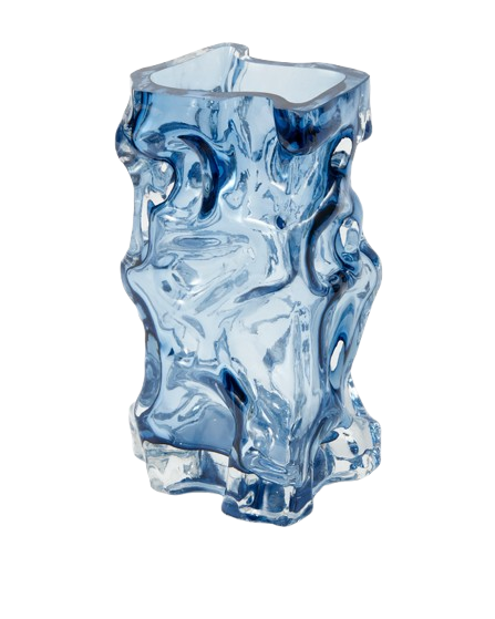ICE Vase dunkelblau