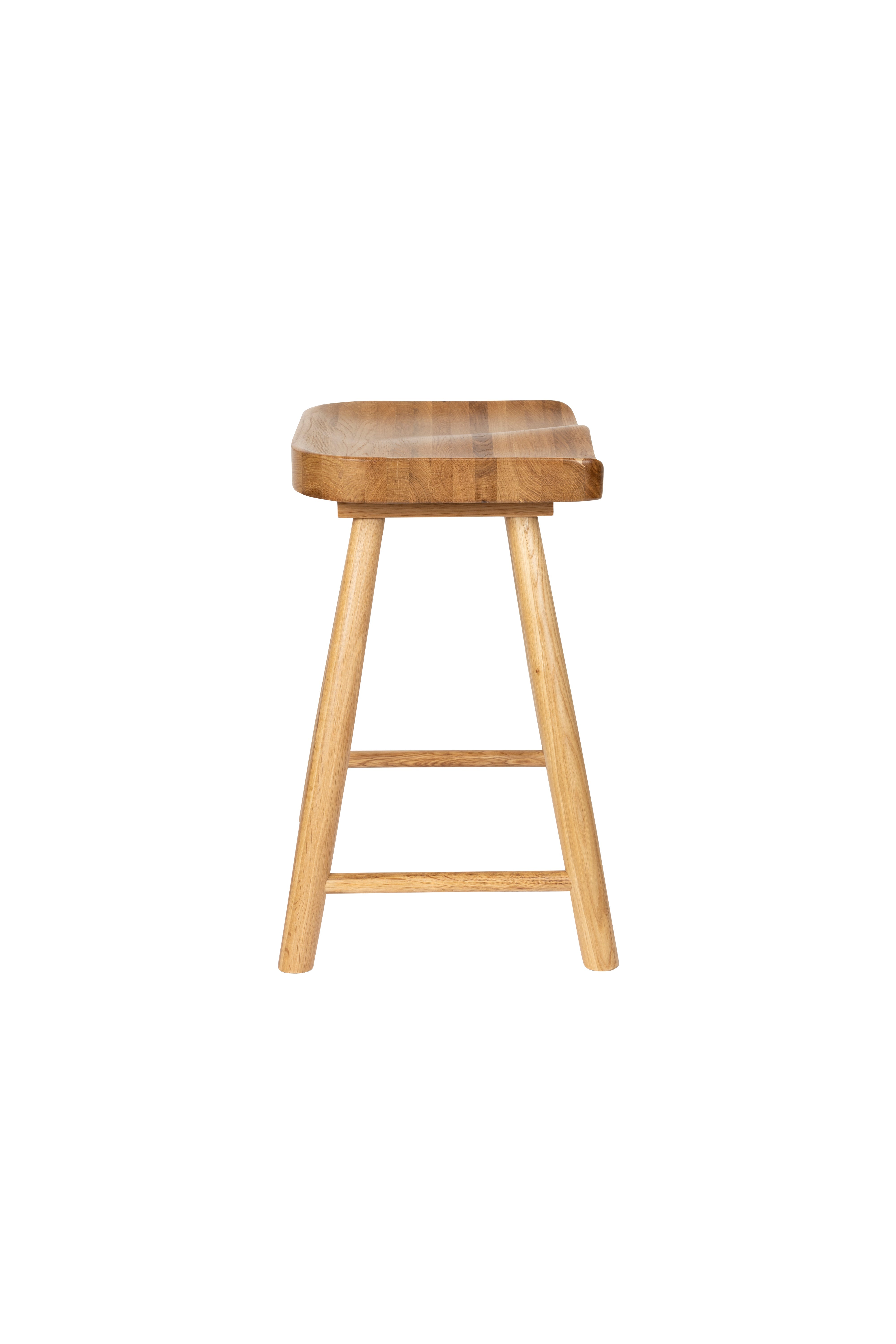 Vander stool oak wood