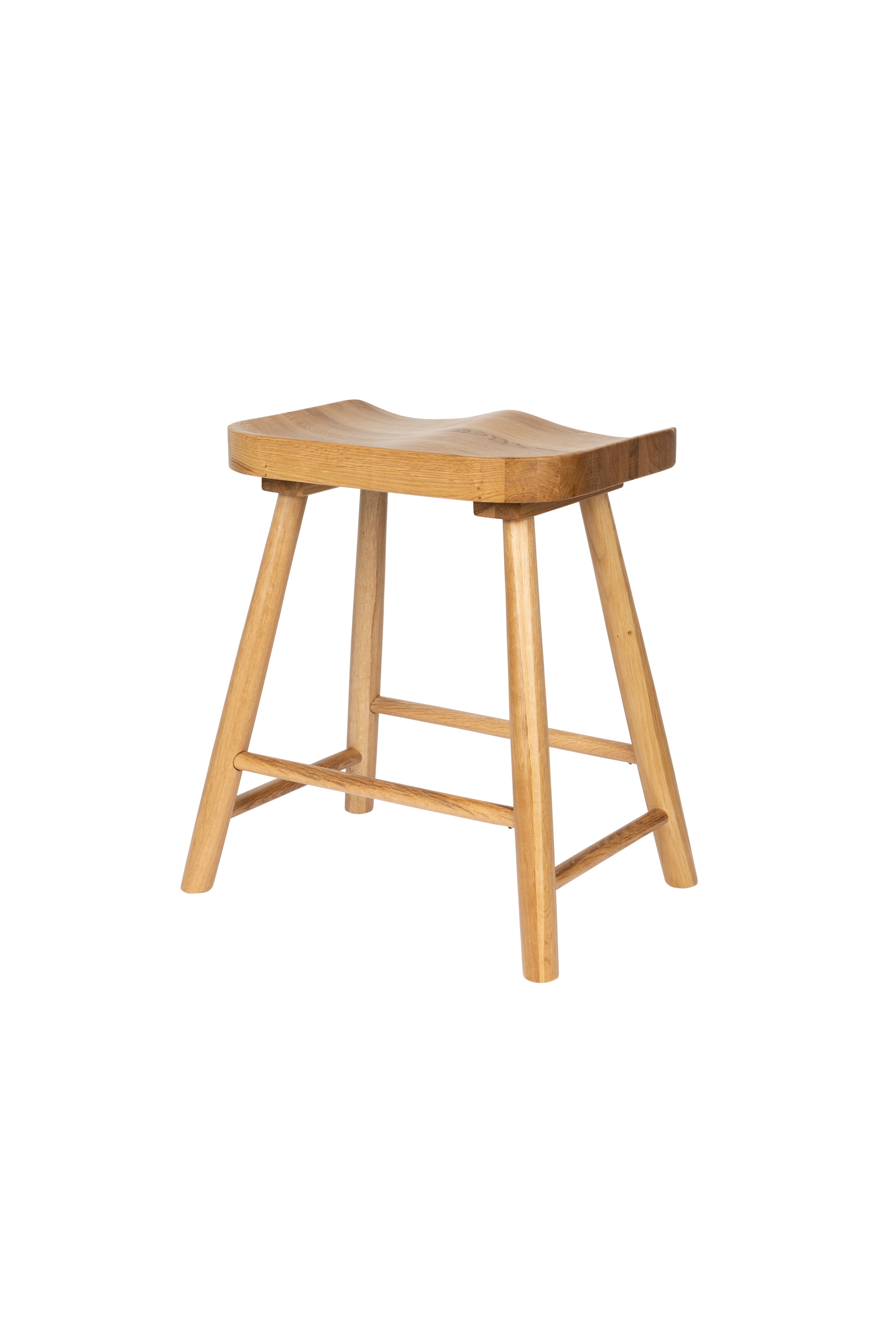 Vander stool oak wood