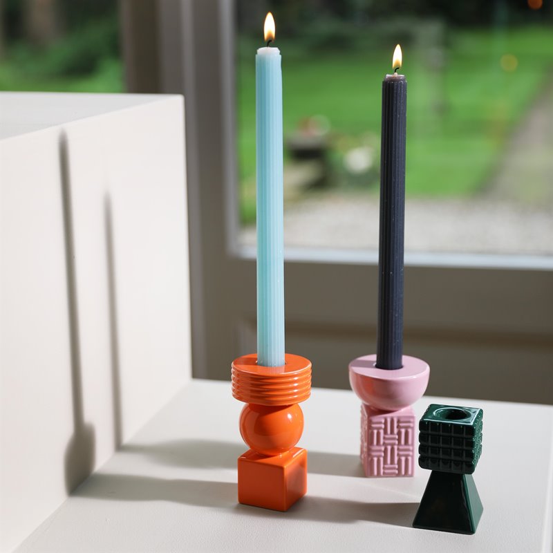 STACK Candle Holder Pink